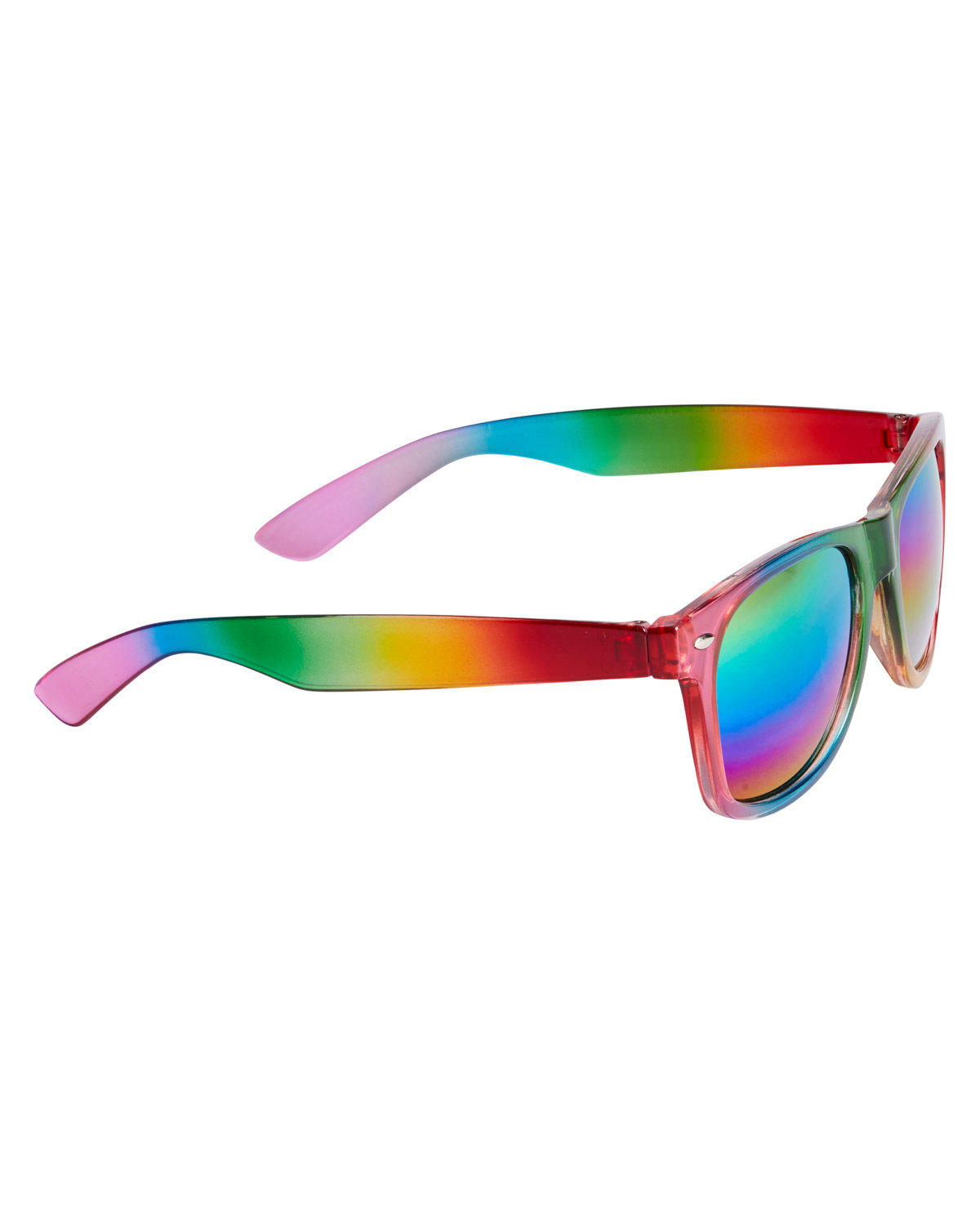 Picture of Rainbow Pride Sunglasses.