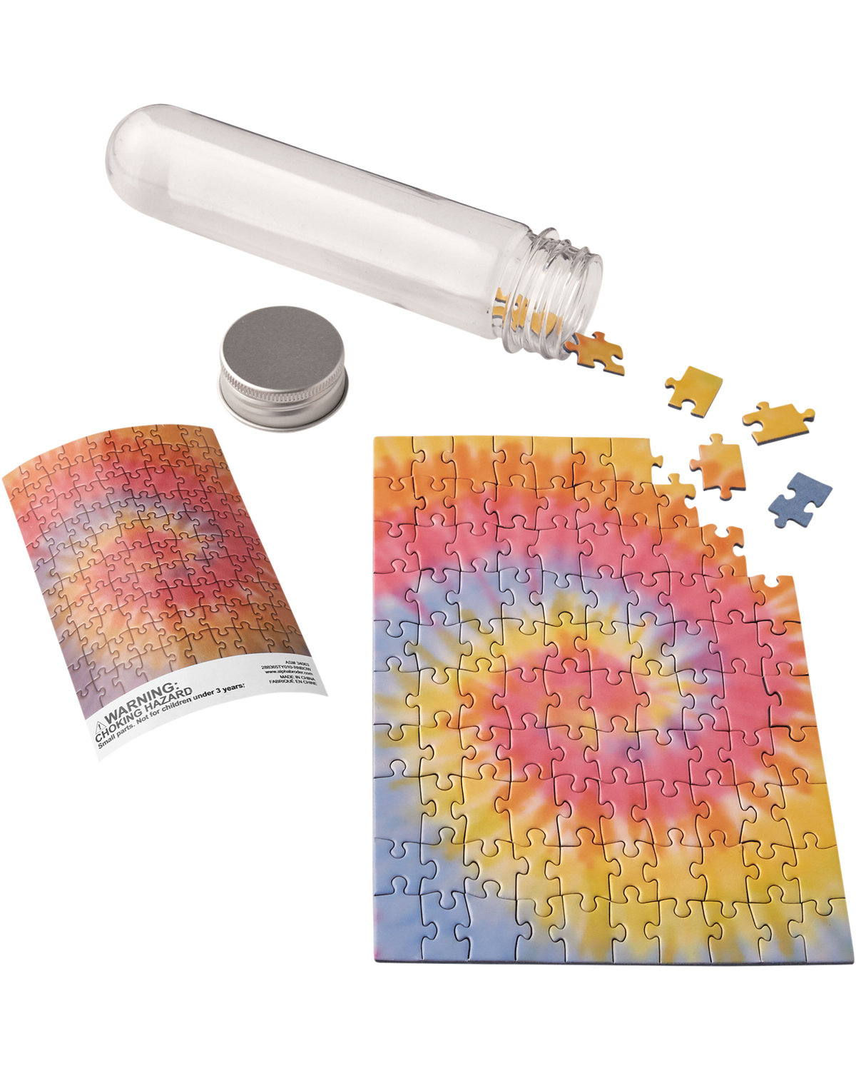 Picture of Mini Tube Jigsaw Puzzle.