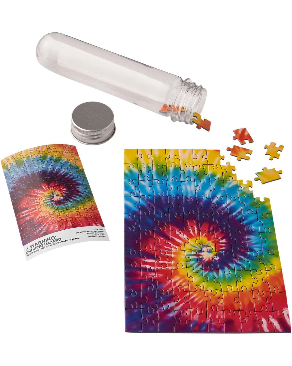 Picture of Mini Tube Jigsaw Puzzle.