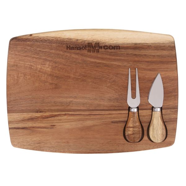 Picture of Acacia Cheese Board Set