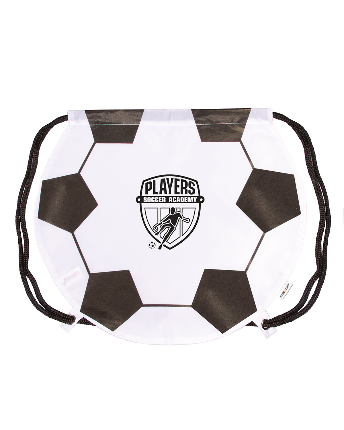 Picture of Soccer Drawstring Bag.