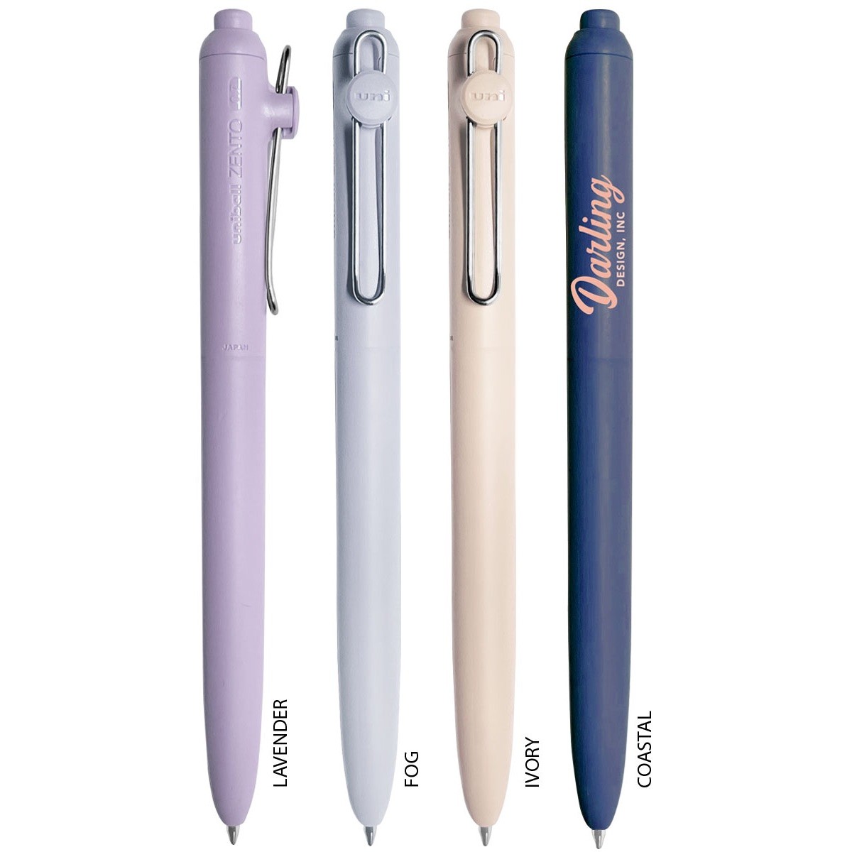 Picture of uni-ball Zento Gel Retractable Pen Muted