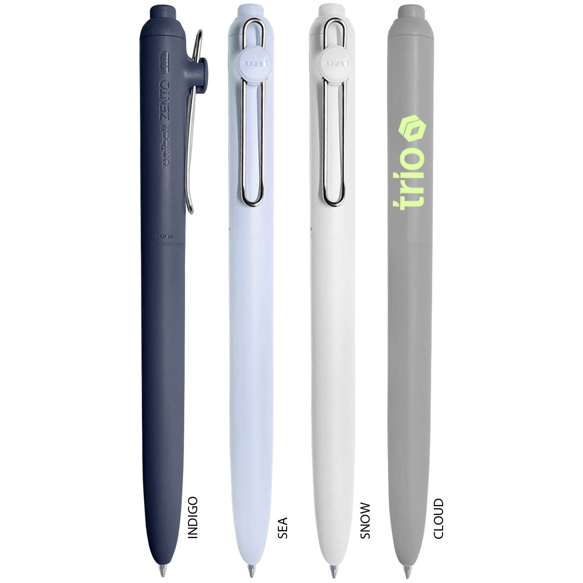 Picture of uni-ball Zento Gel Retractable Pen Zen