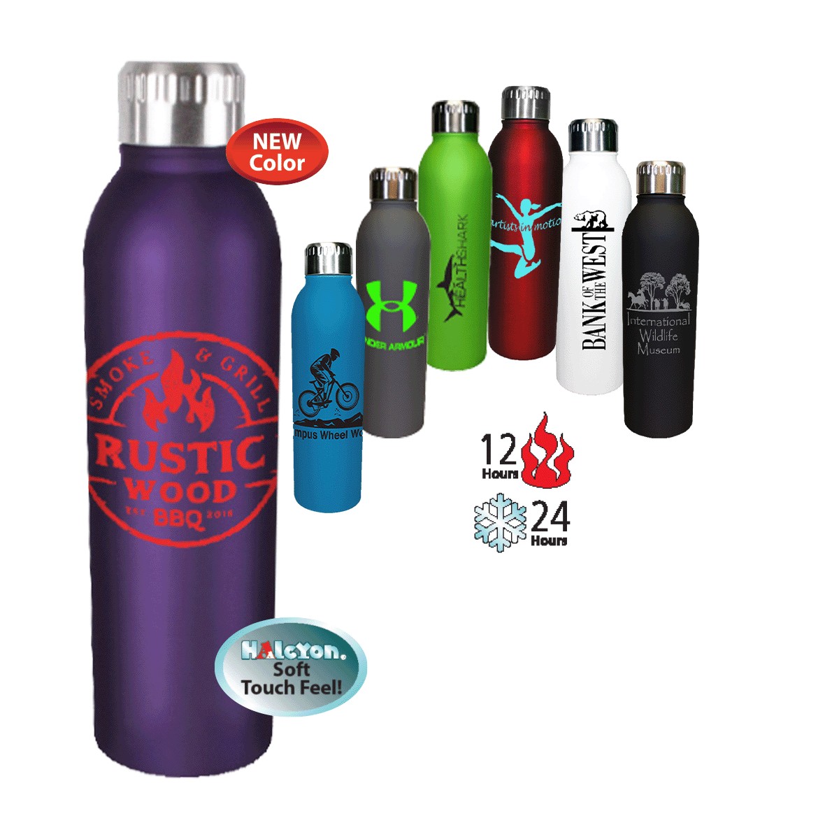 Picture of 17 Oz. Deluxe Halcyon® Bottle