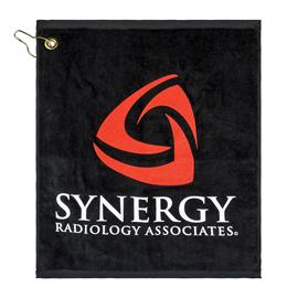 Picture of Premium Mid-Weight Velour Golf Towel w/ Upper Left Hook & Grommet (Specialty Printed)