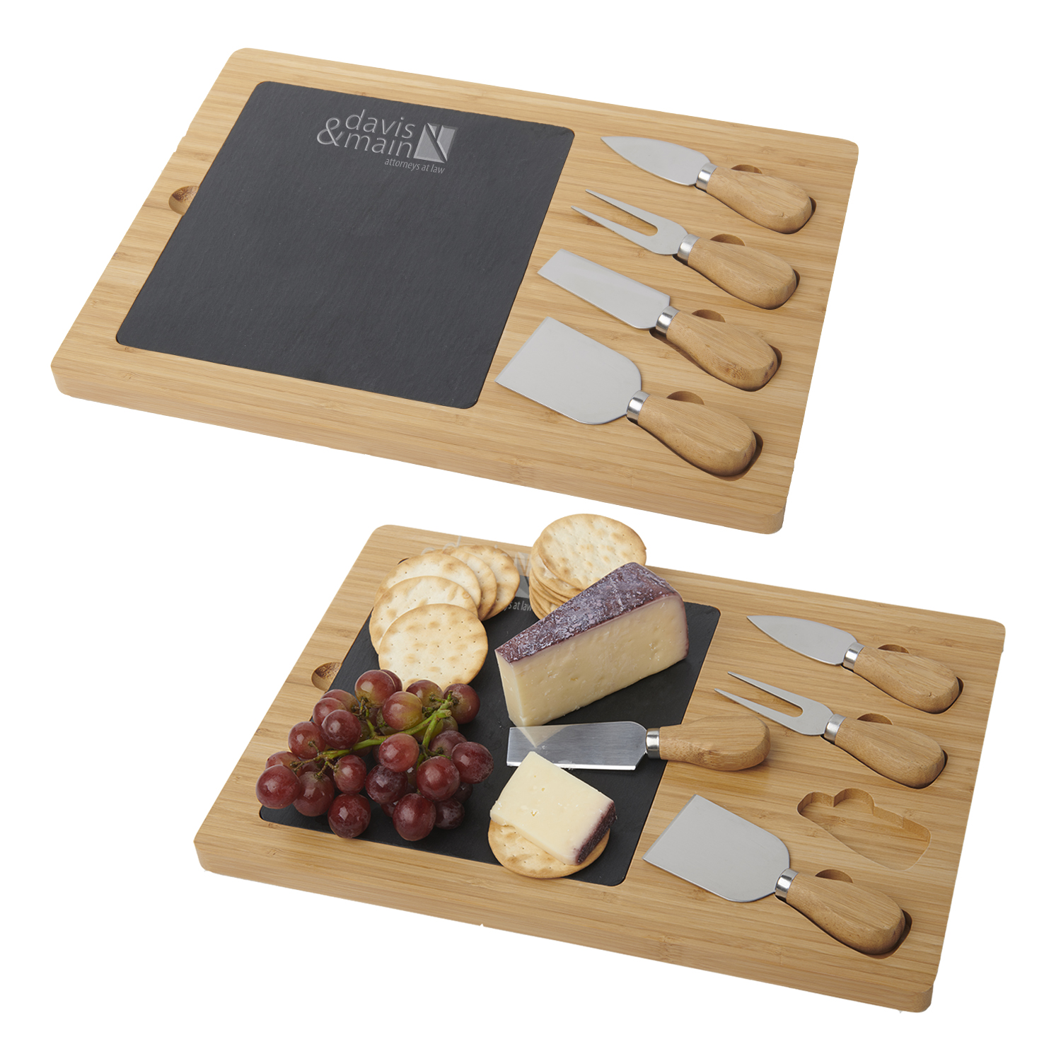 Picture of Slate Cheese Board Set