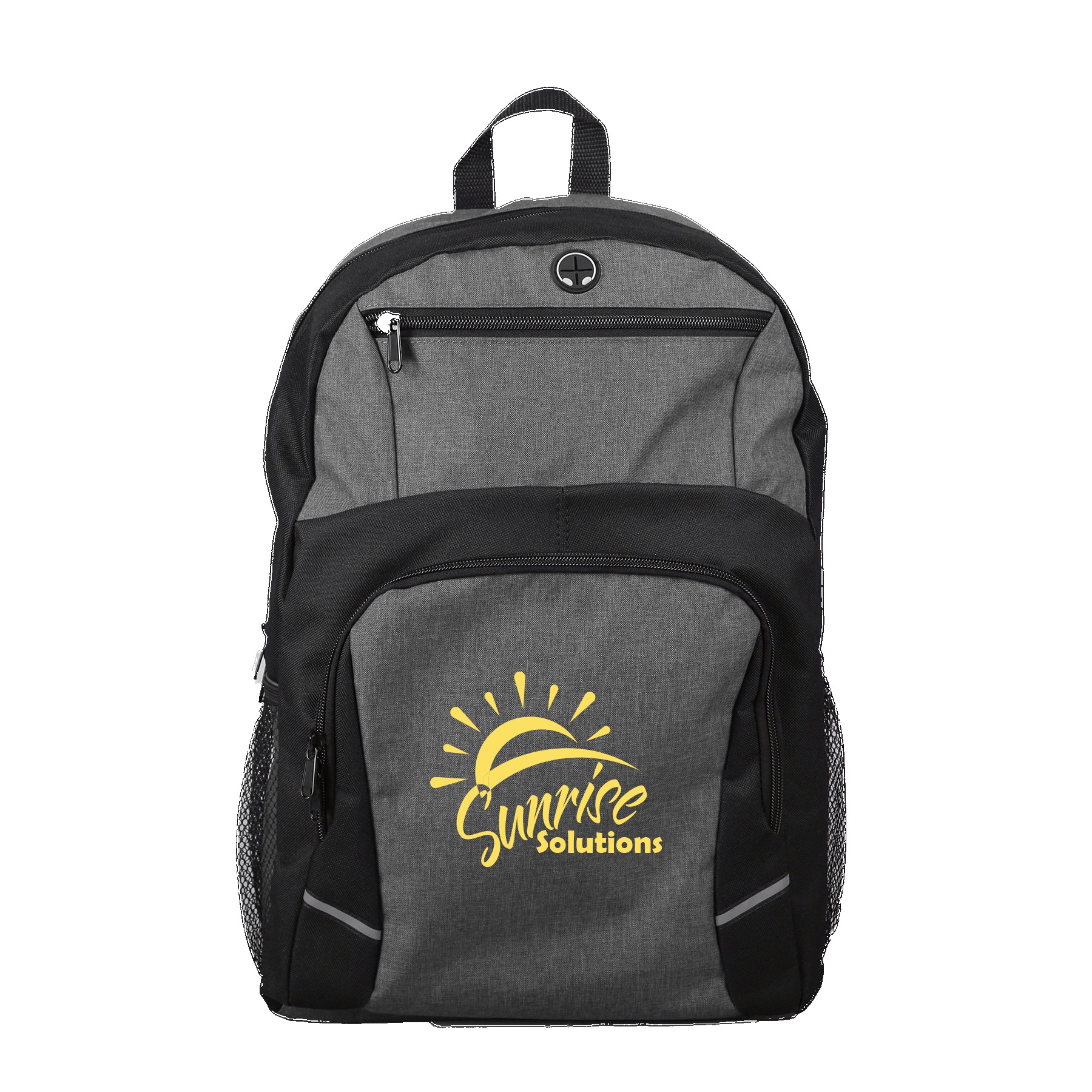 Picture of 16" Stanford Heathered Laptop Computer Backpack