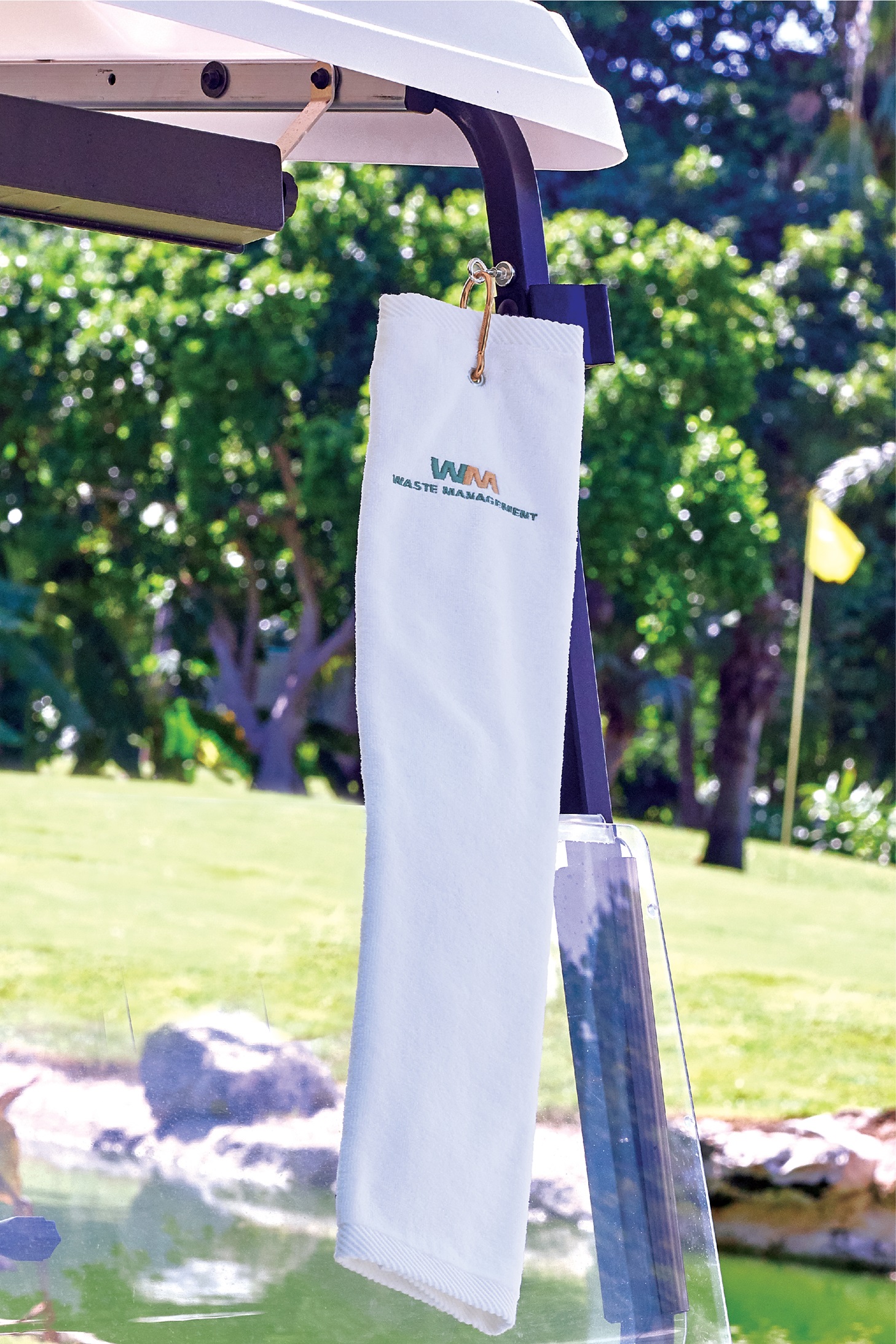 Picture of Turkish Signature™ Midweight Golf Towel (White)