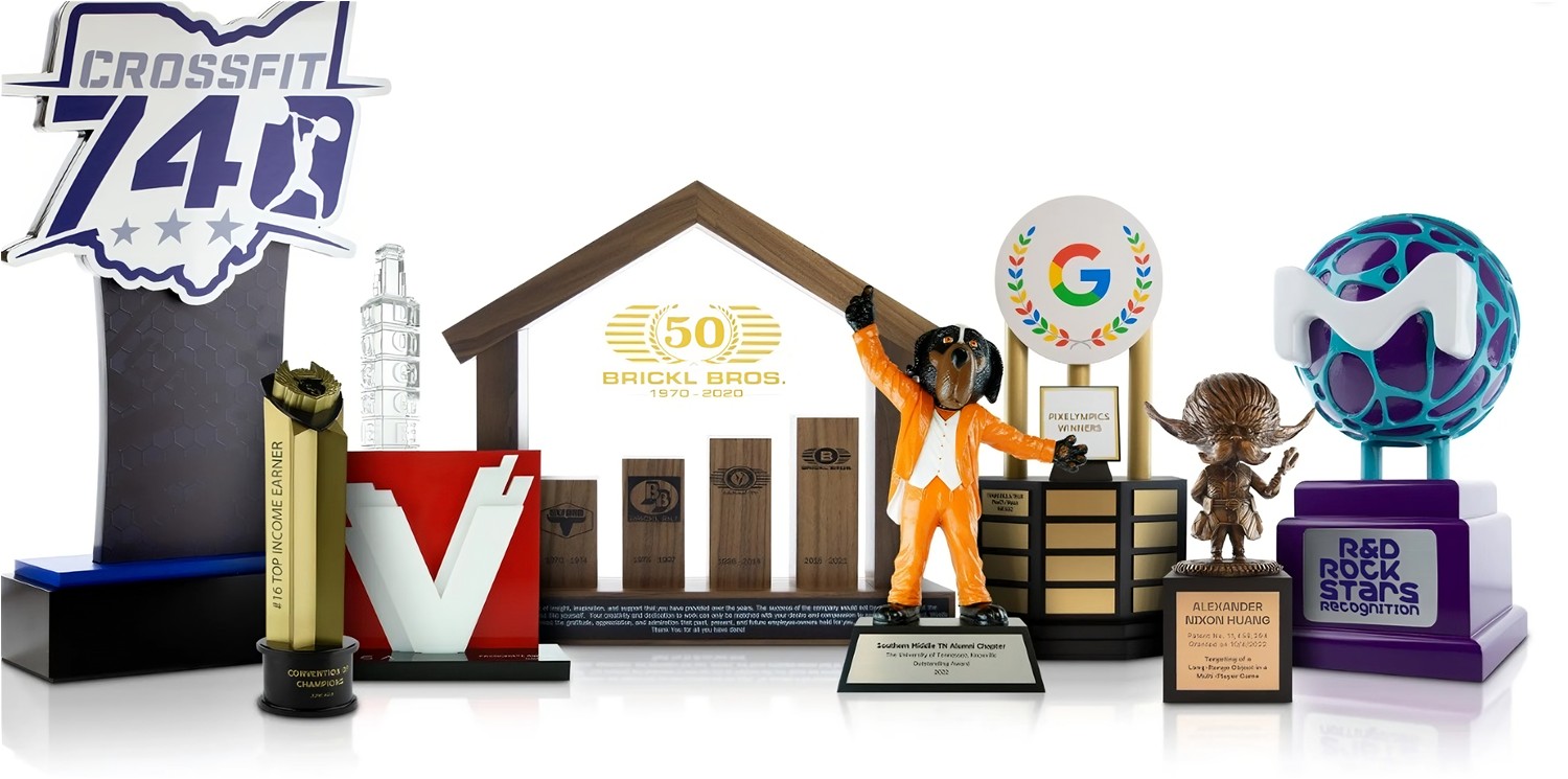 Picture of Custom Awards - Acrylic, Metal, Resin, Crystal