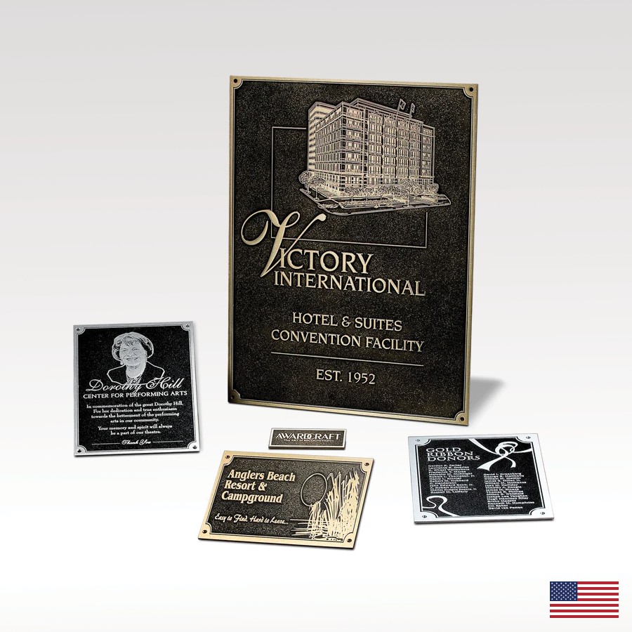 Picture of Durable Zinc Plaque - ARCHT