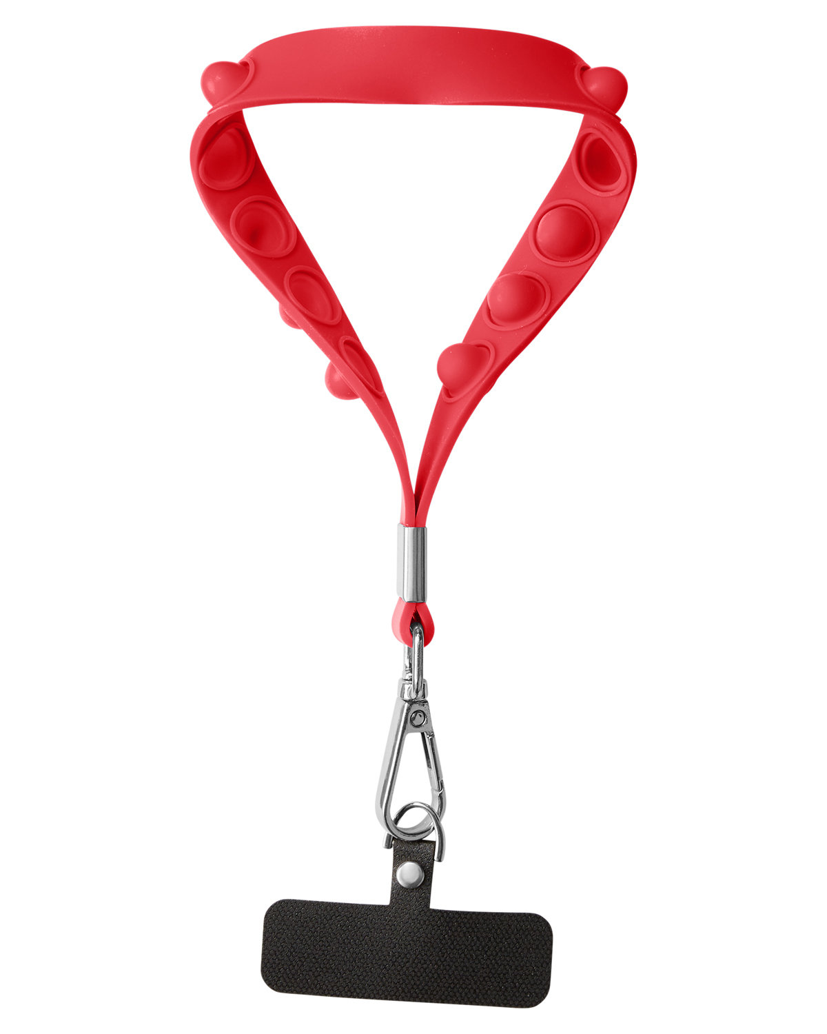 Picture of Push Pop Wrist Strap Keychain With Phone Holder.