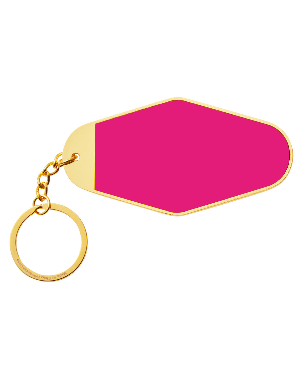 Picture of Breast Cancer Awareness Pink Ribbon Metal Keychain