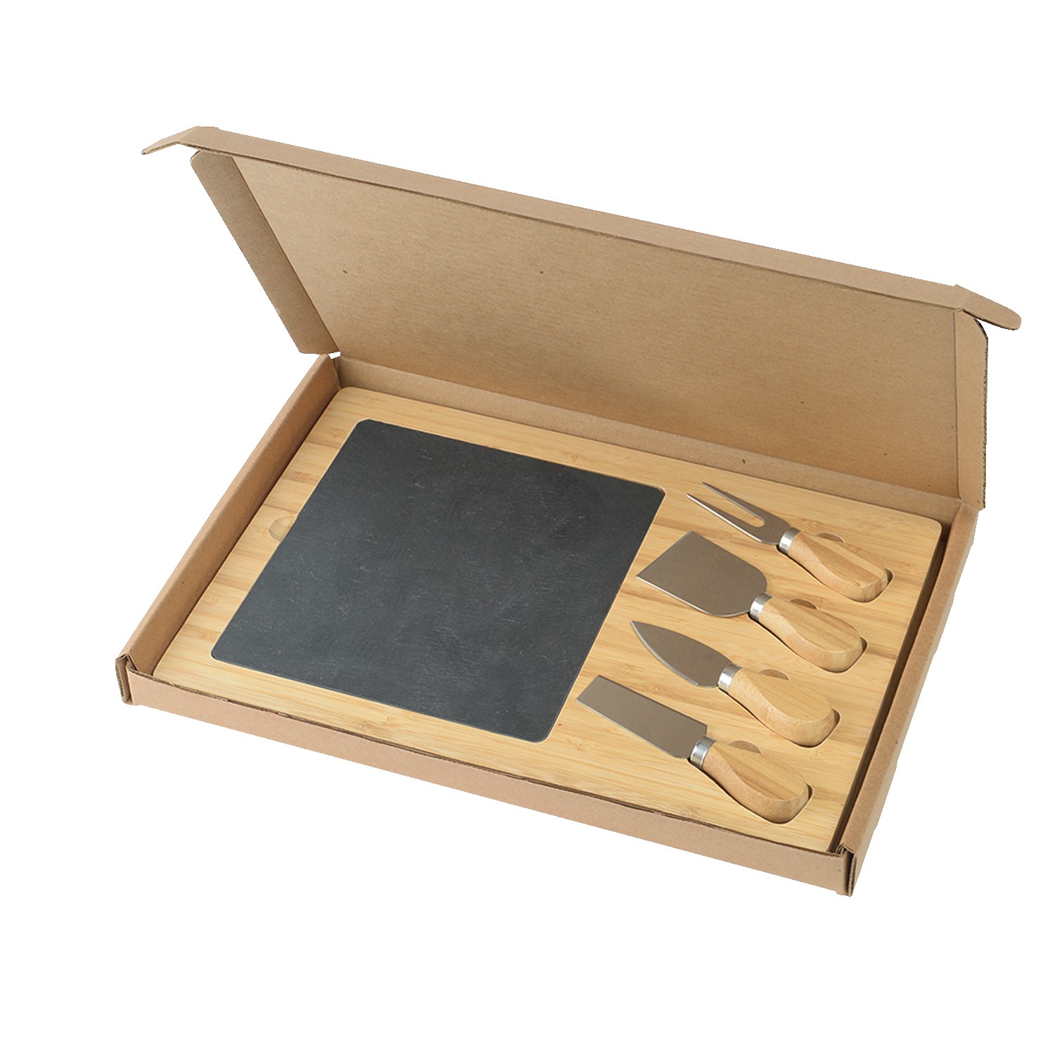 Picture of Slate Cheese Board Gift Box Set