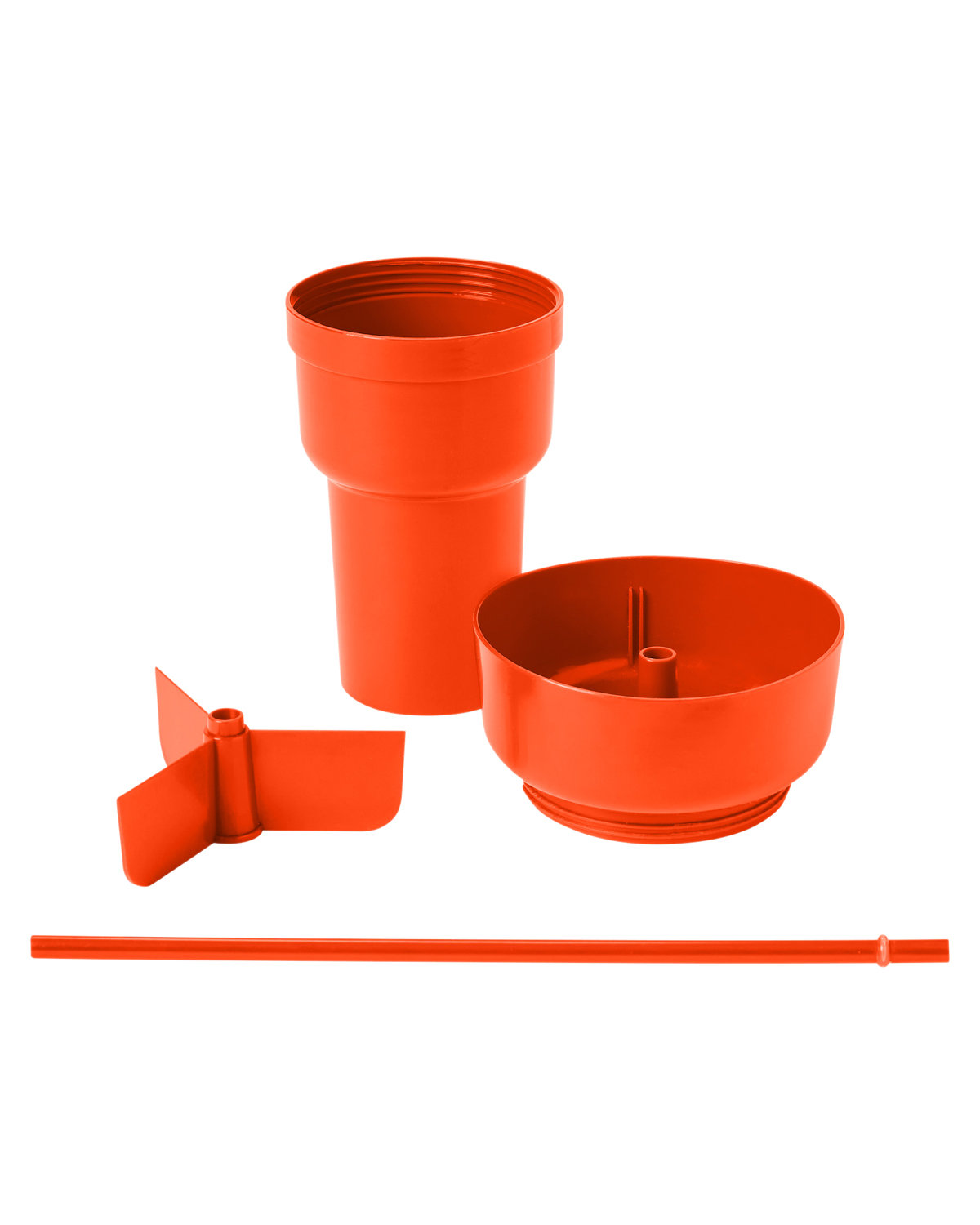 Picture of 1L Recycled PP Stadium Tumbler with Snack Bowl.