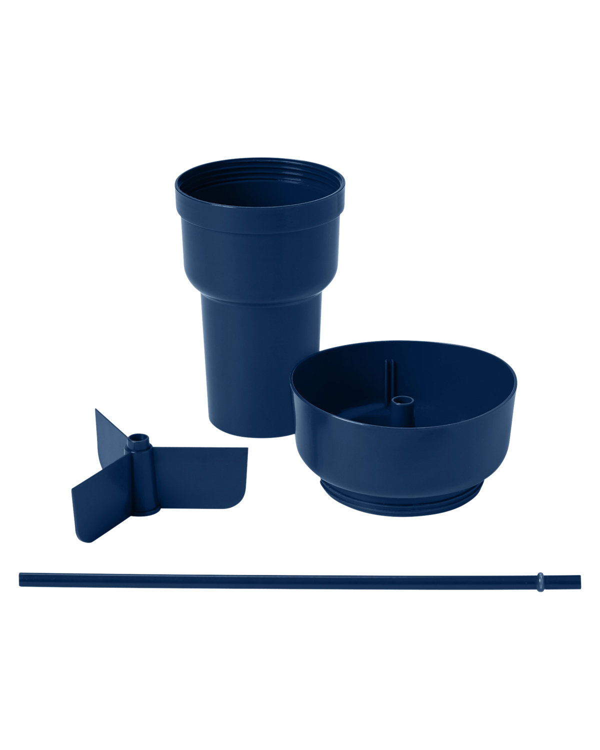 Picture of 1L Recycled PP Stadium Tumbler with Snack Bowl.