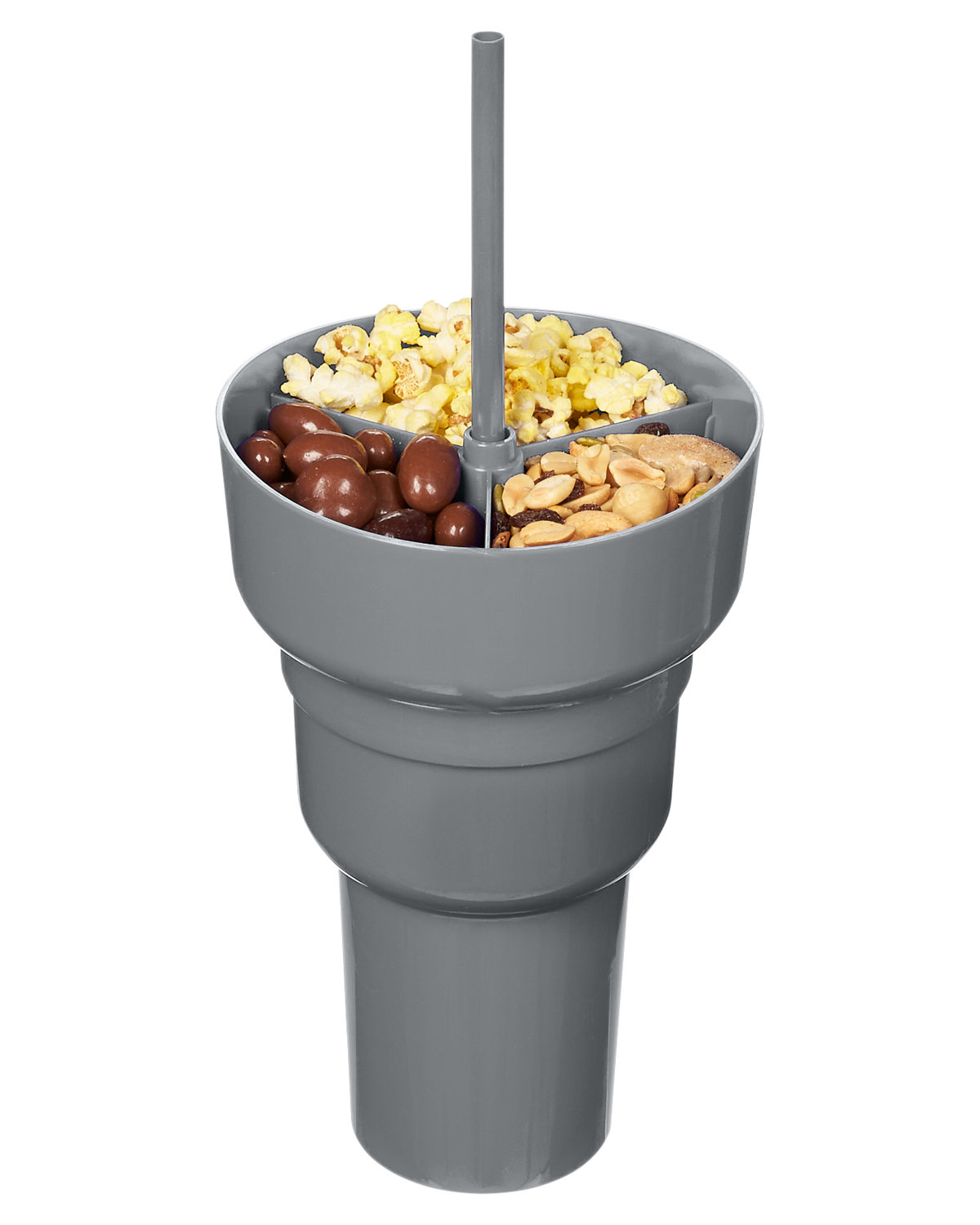 Picture of 1L Recycled PP Stadium Tumbler with Snack Bowl.