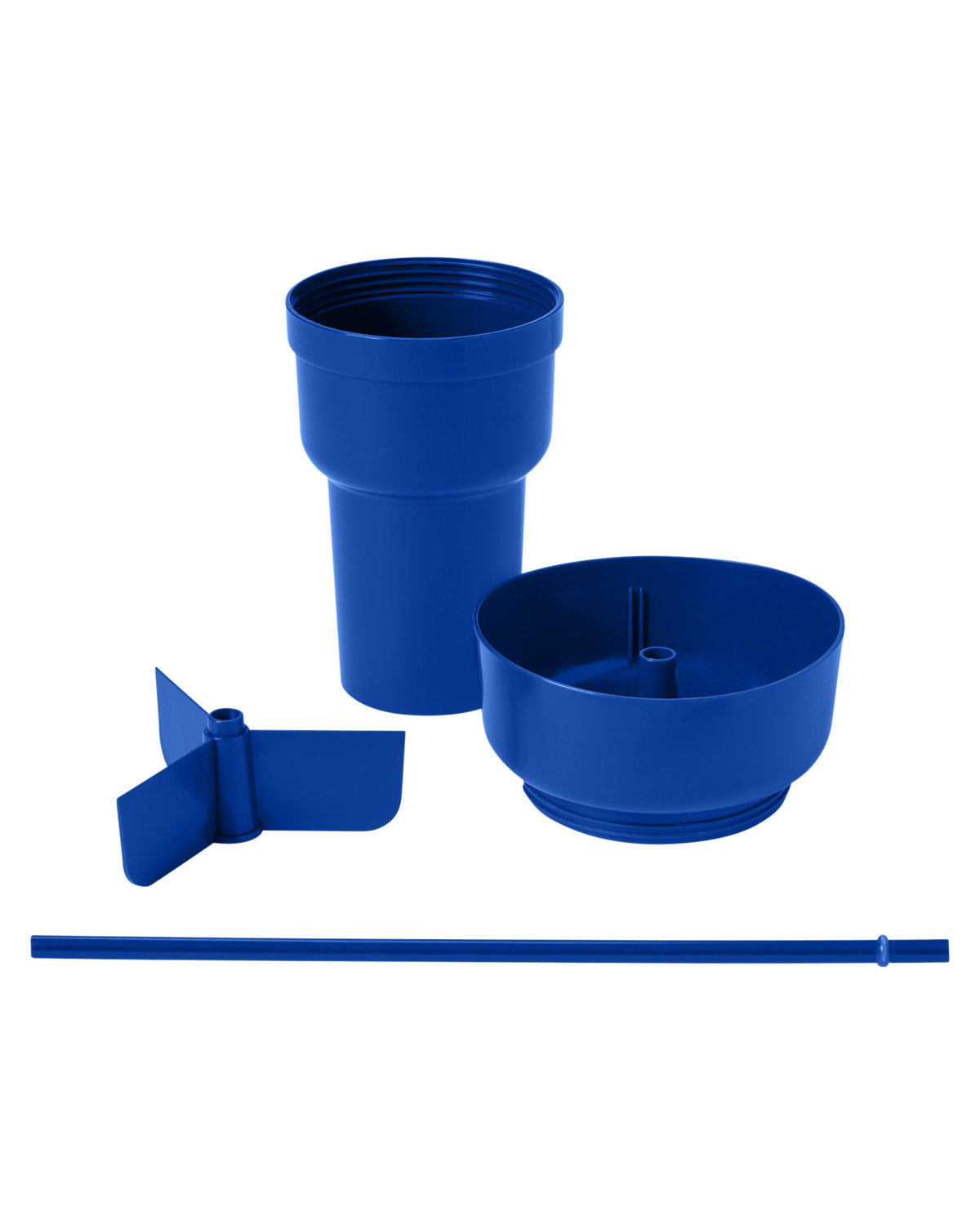 Picture of 1L Recycled PP Stadium Tumbler with Snack Bowl.
