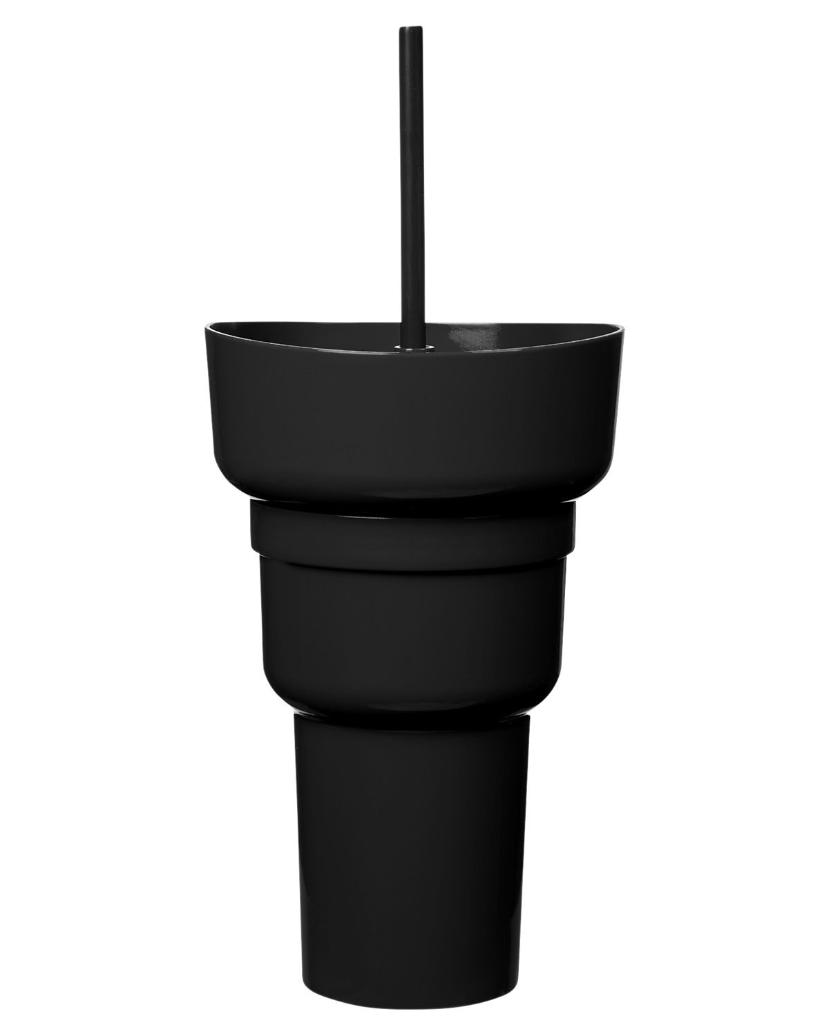 Picture of 1L Recycled PP Stadium Tumbler with Snack Bowl.