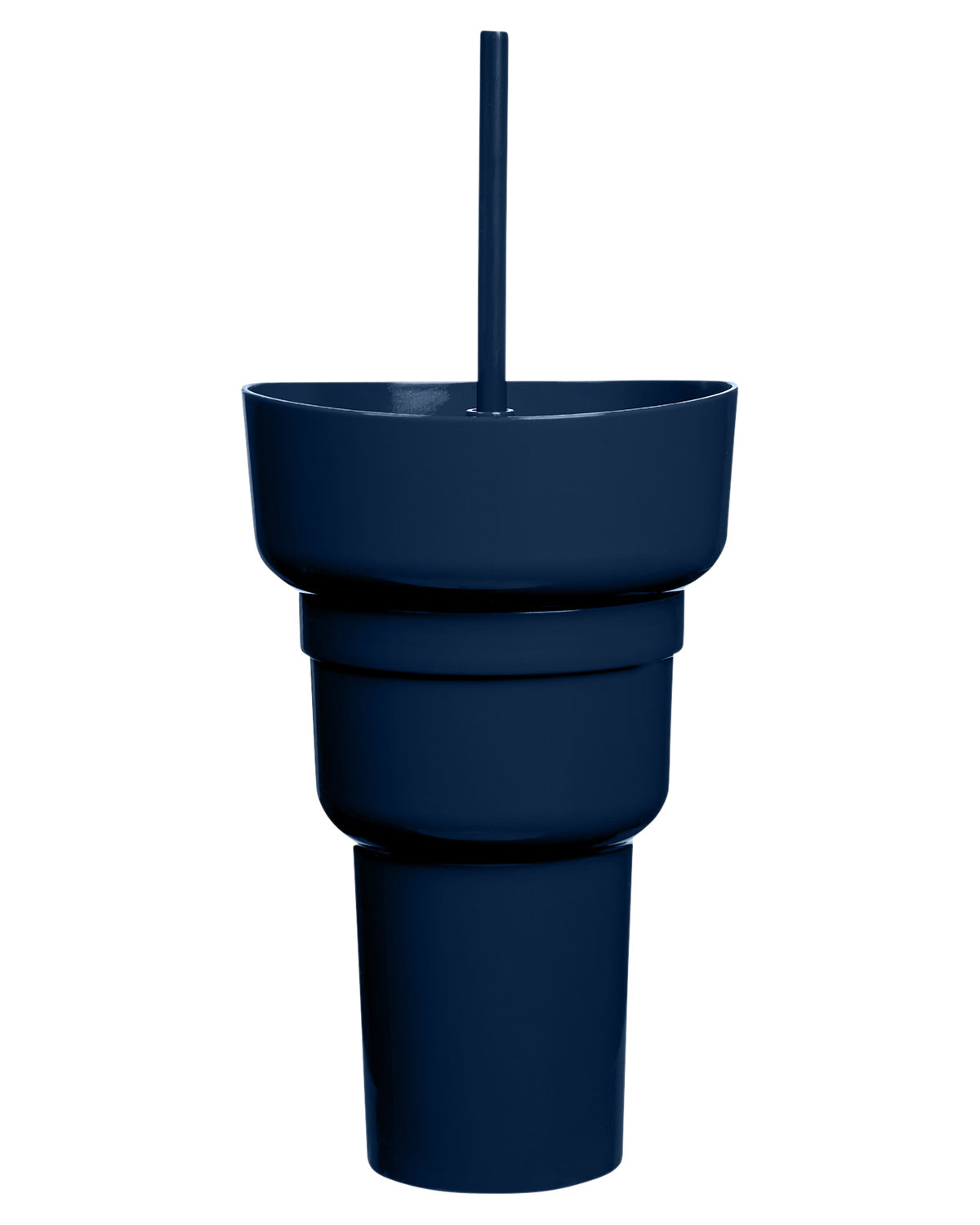 Picture of 1L Recycled PP Stadium Tumbler with Snack Bowl.