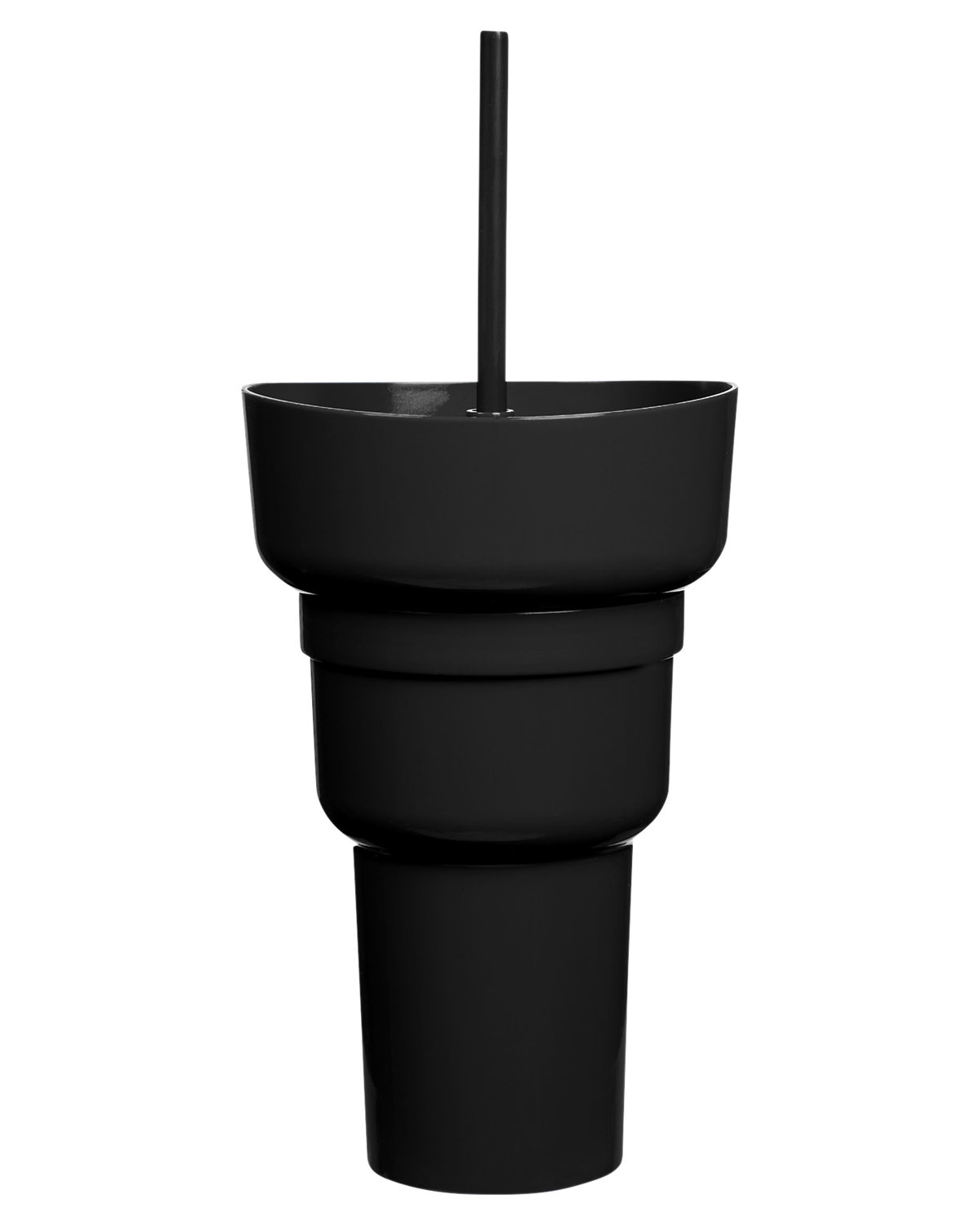 Picture of 1L Recycled PP Stadium Tumbler with Snack Bowl.