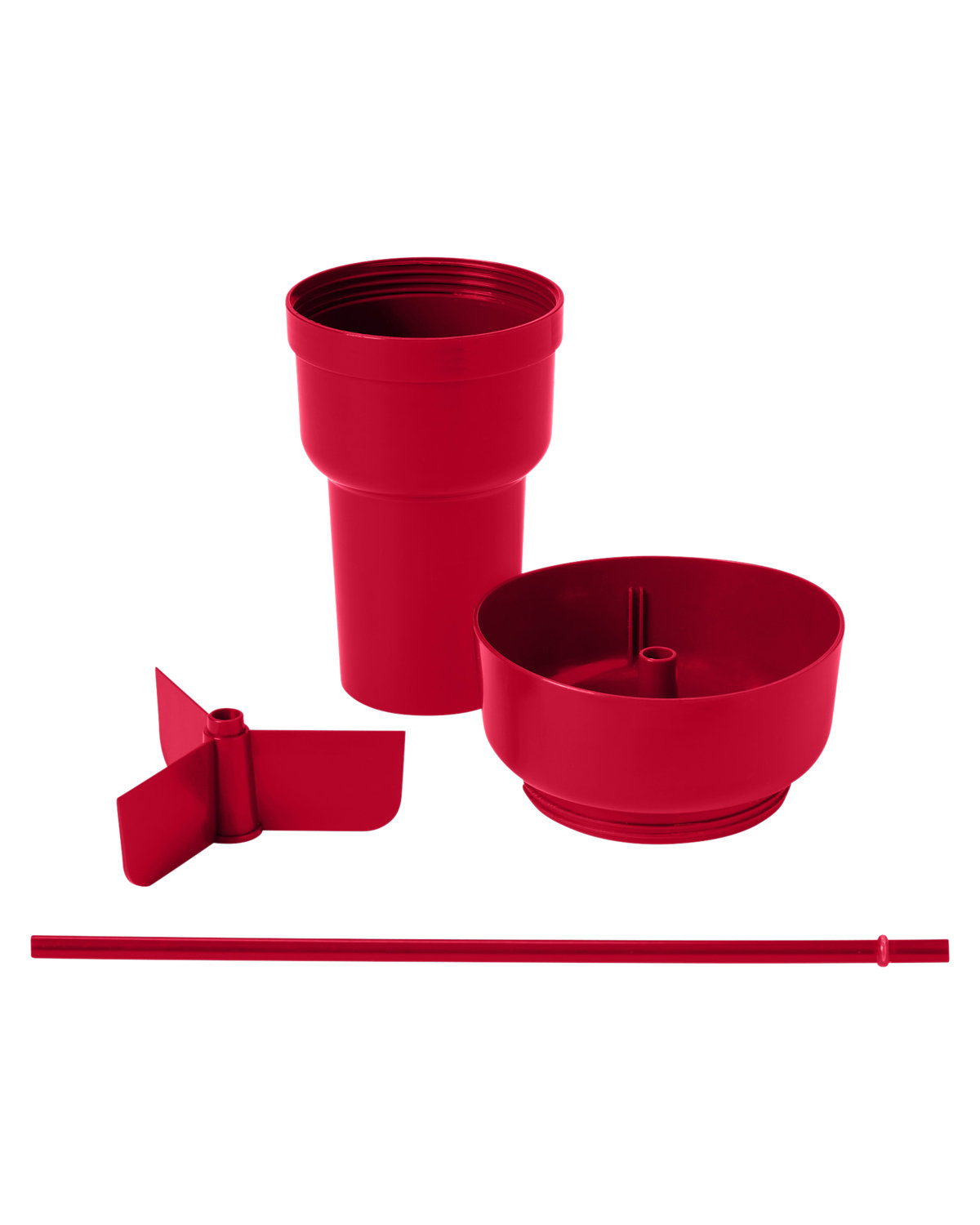 Picture of 1L Recycled PP Stadium Tumbler with Snack Bowl.
