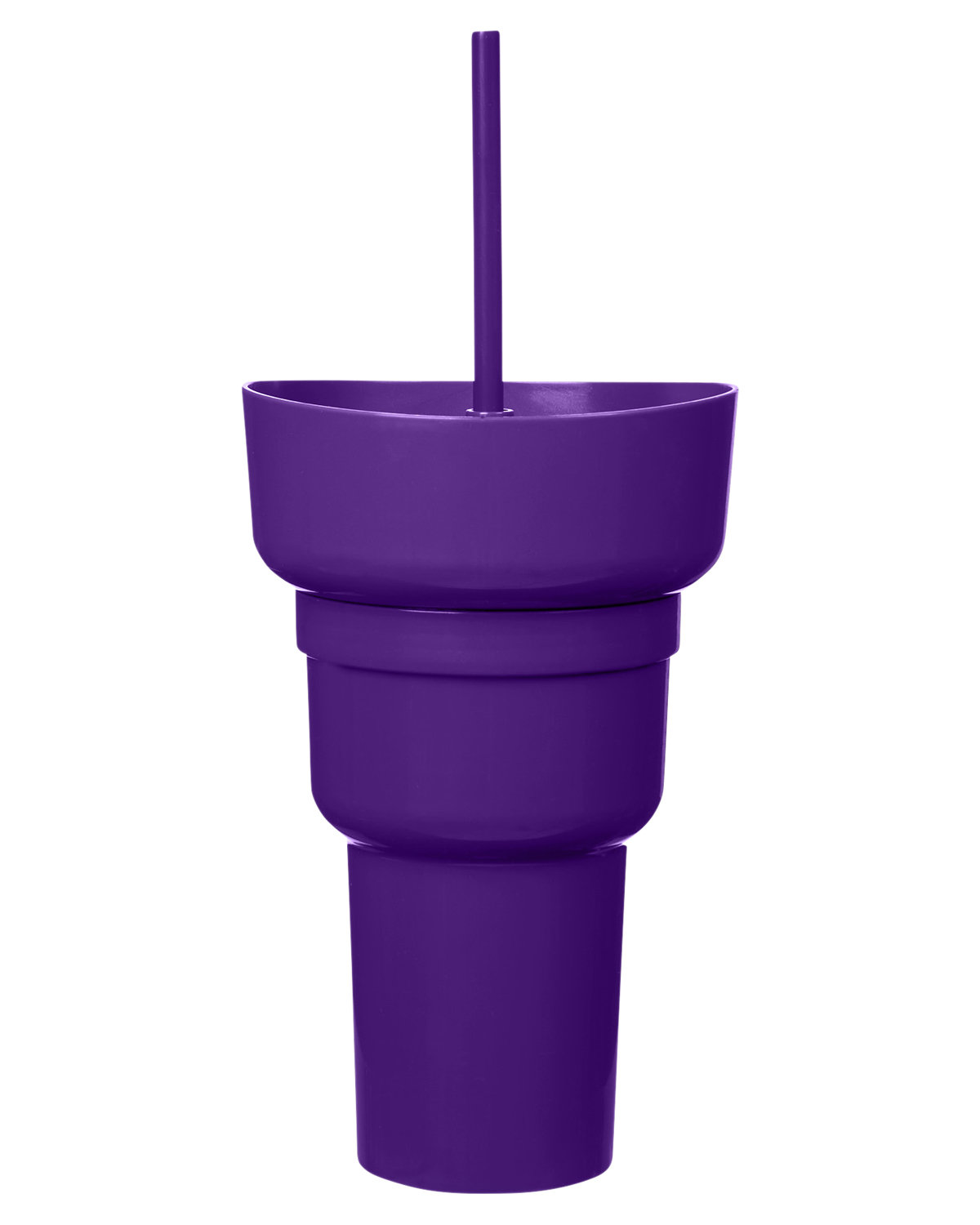 Picture of 1L Recycled PP Stadium Tumbler with Snack Bowl.