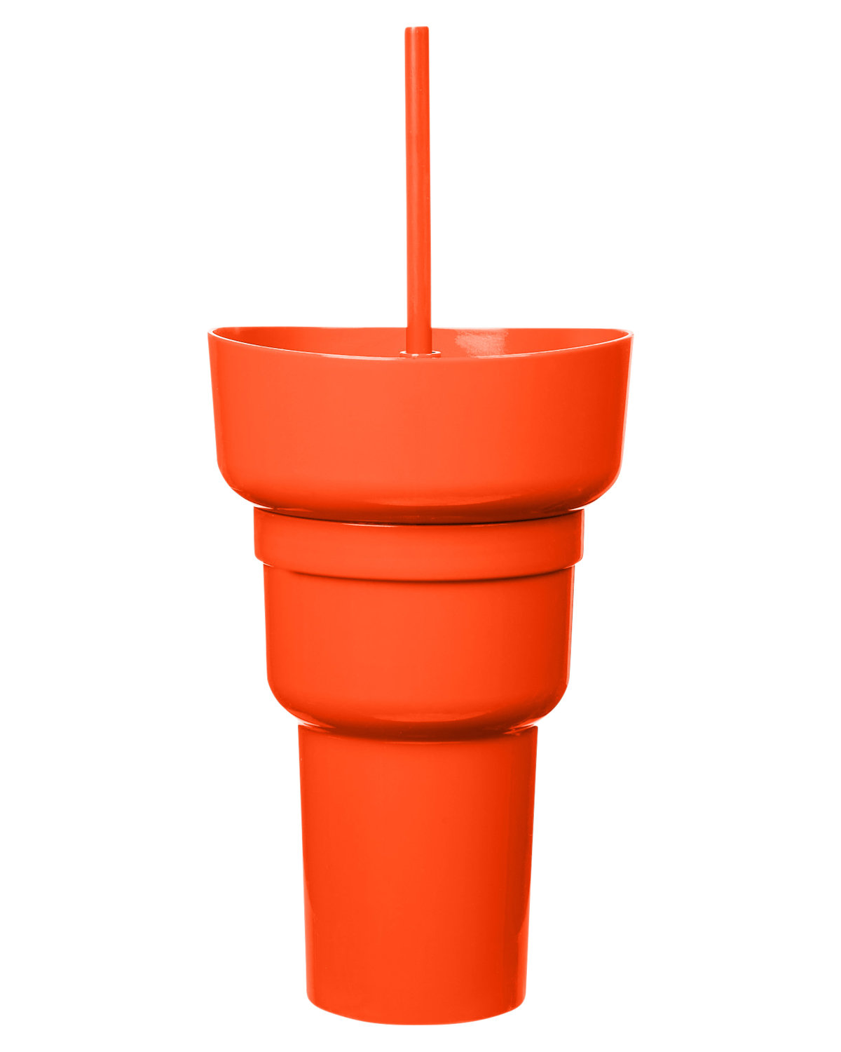 Picture of 1L Recycled PP Stadium Tumbler with Snack Bowl.