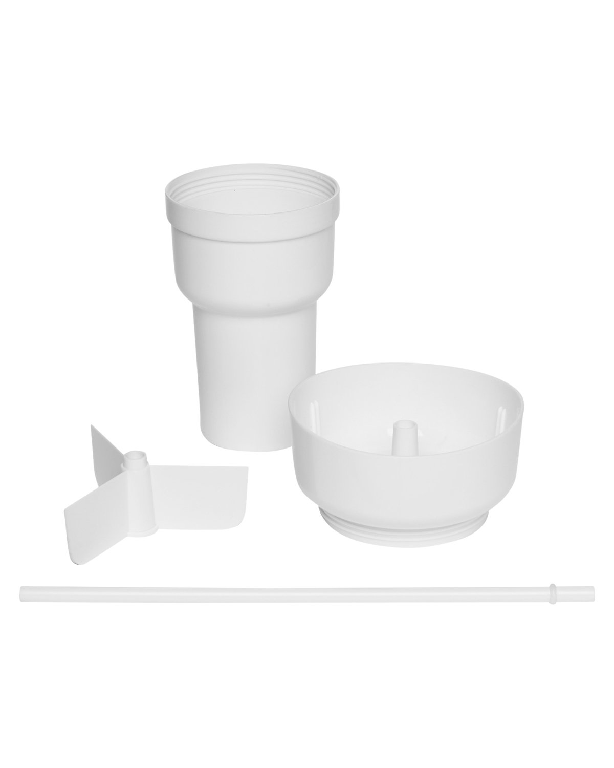 Picture of 1L Recycled PP Stadium Tumbler with Snack Bowl.