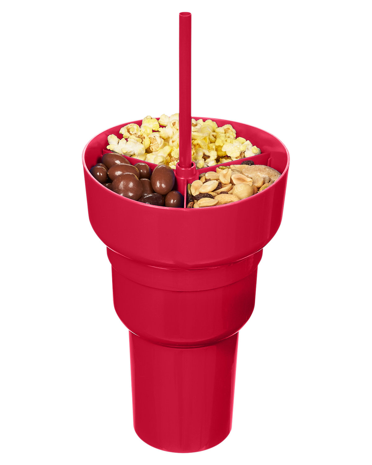 Picture of 1L Recycled PP Stadium Tumbler with Snack Bowl.