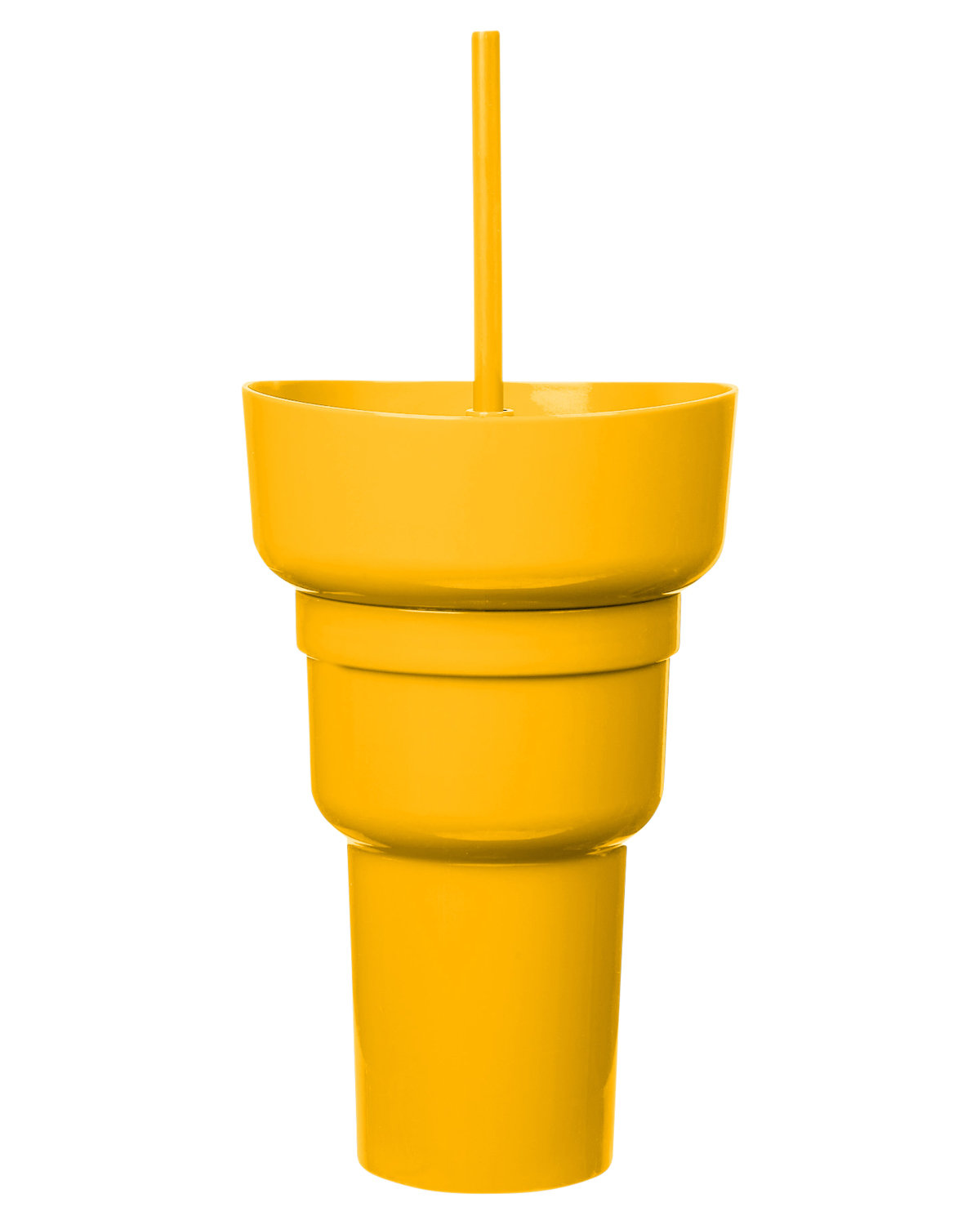 Picture of 1L Recycled PP Stadium Tumbler with Snack Bowl.