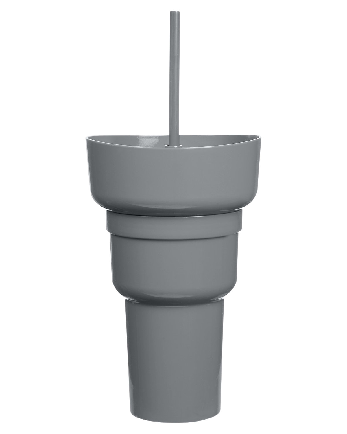 Picture of 1L Recycled PP Stadium Tumbler with Snack Bowl.