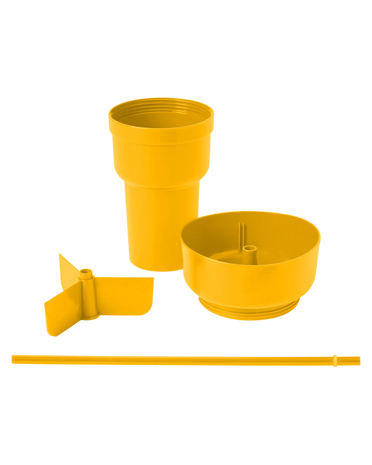 Picture of 1L Recycled PP Stadium Tumbler with Snack Bowl.