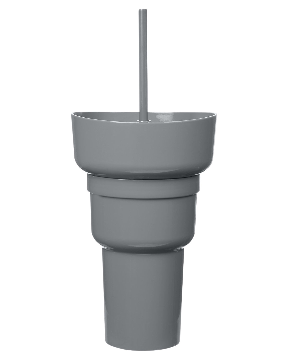 Picture of 1L Recycled PP Stadium Tumbler with Snack Bowl.