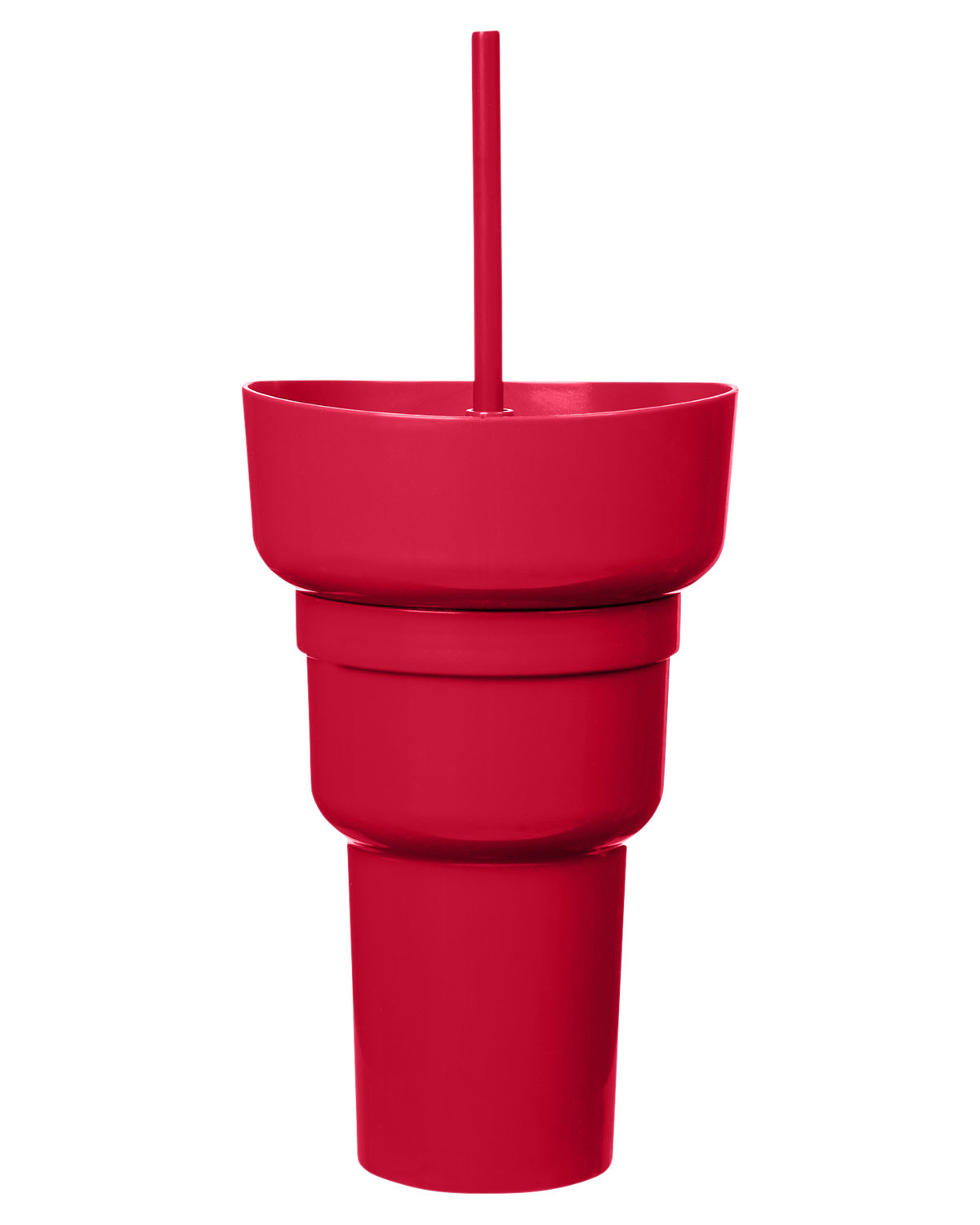 Picture of 1L Recycled PP Stadium Tumbler with Snack Bowl.
