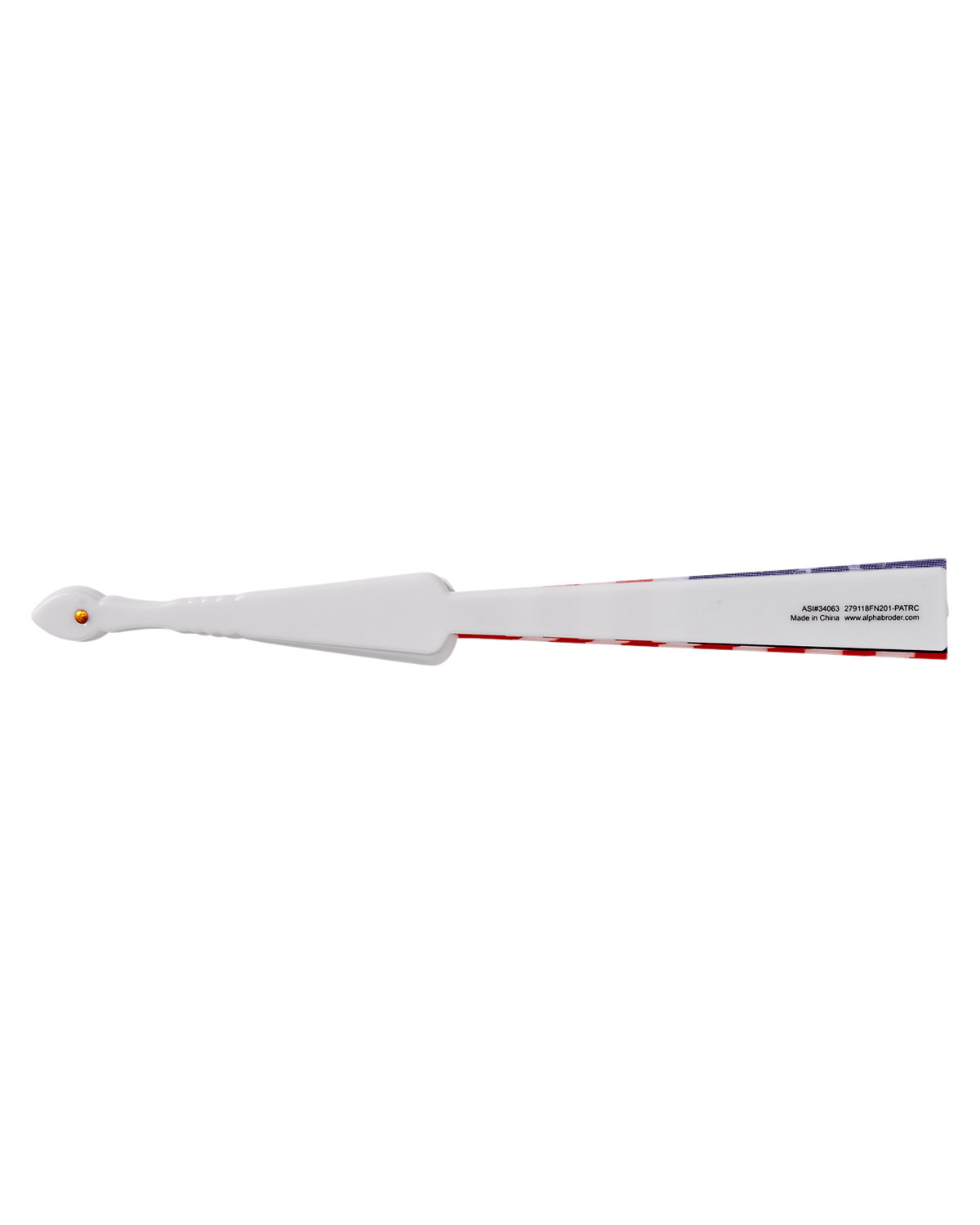 Picture of USA Patriotic Folding Handheld Fan.