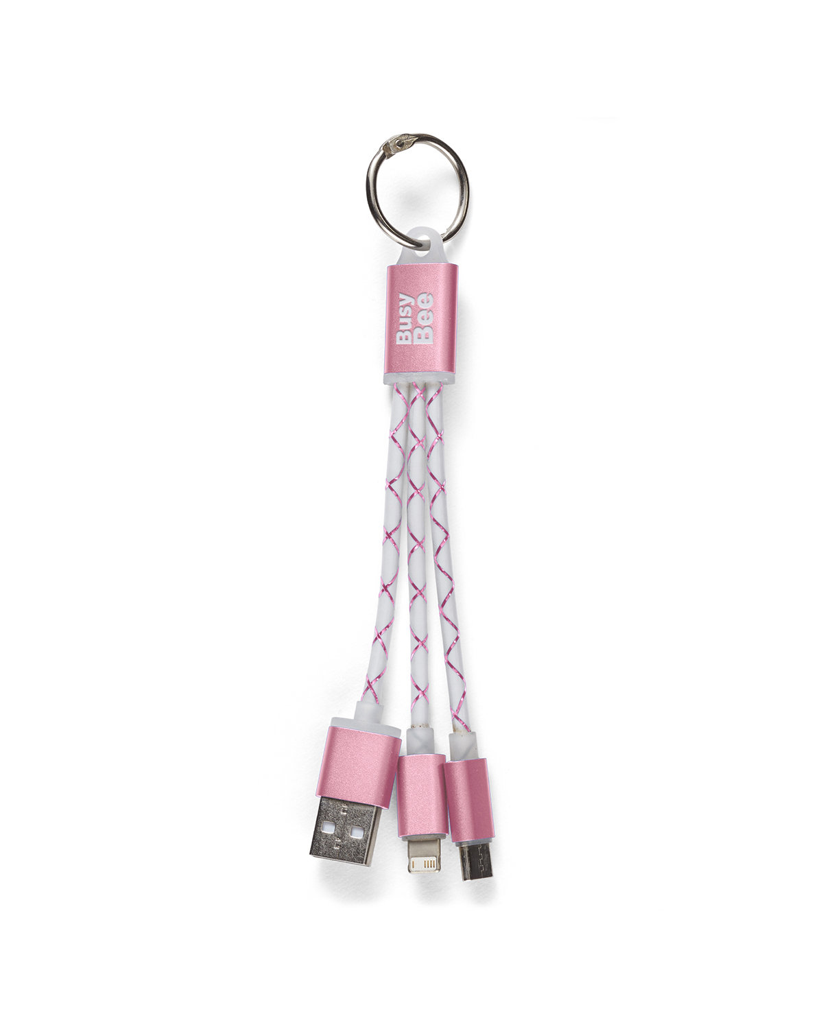 Picture of Trio Metallic Cross Ribbon Cables.