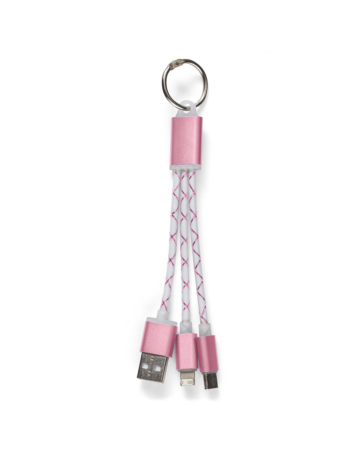 Picture of Trio Metallic Cross Ribbon Cables.