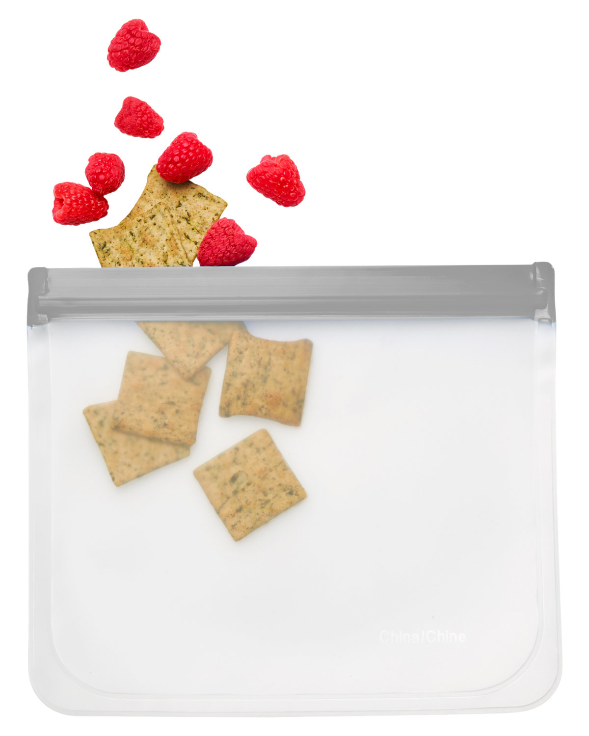 Picture of Reusable Zip Top Storage Bag.