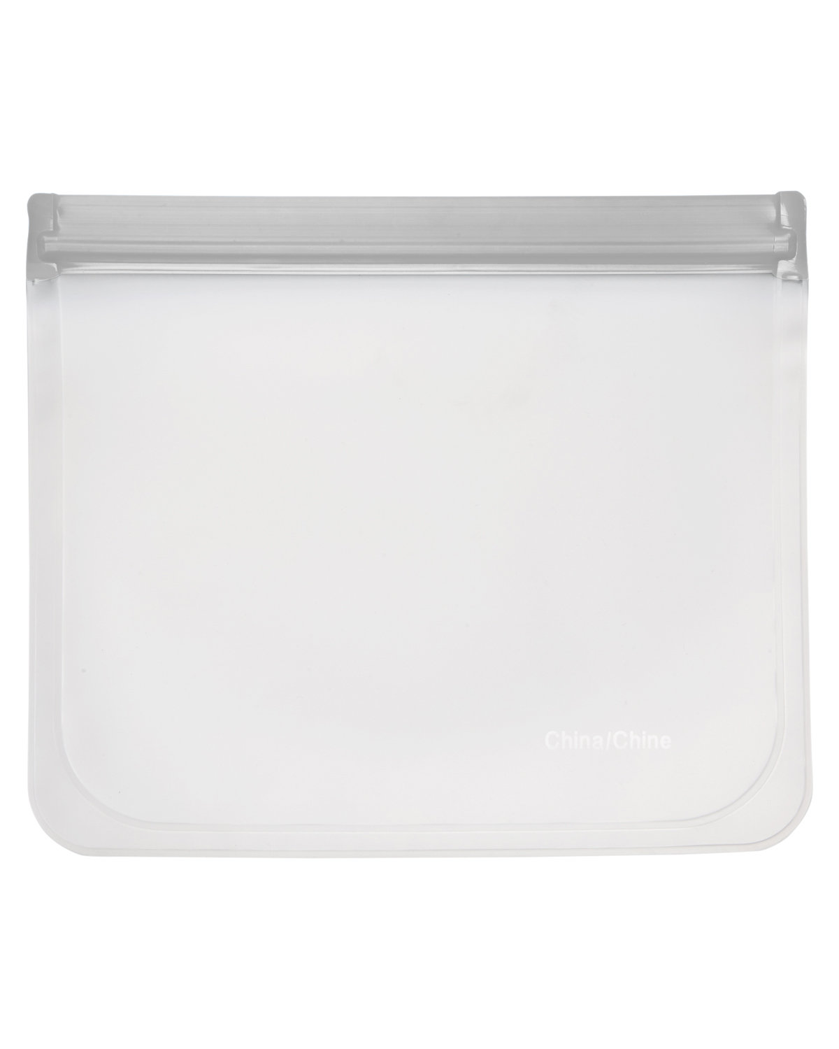 Picture of Reusable Zip Top Storage Bag.