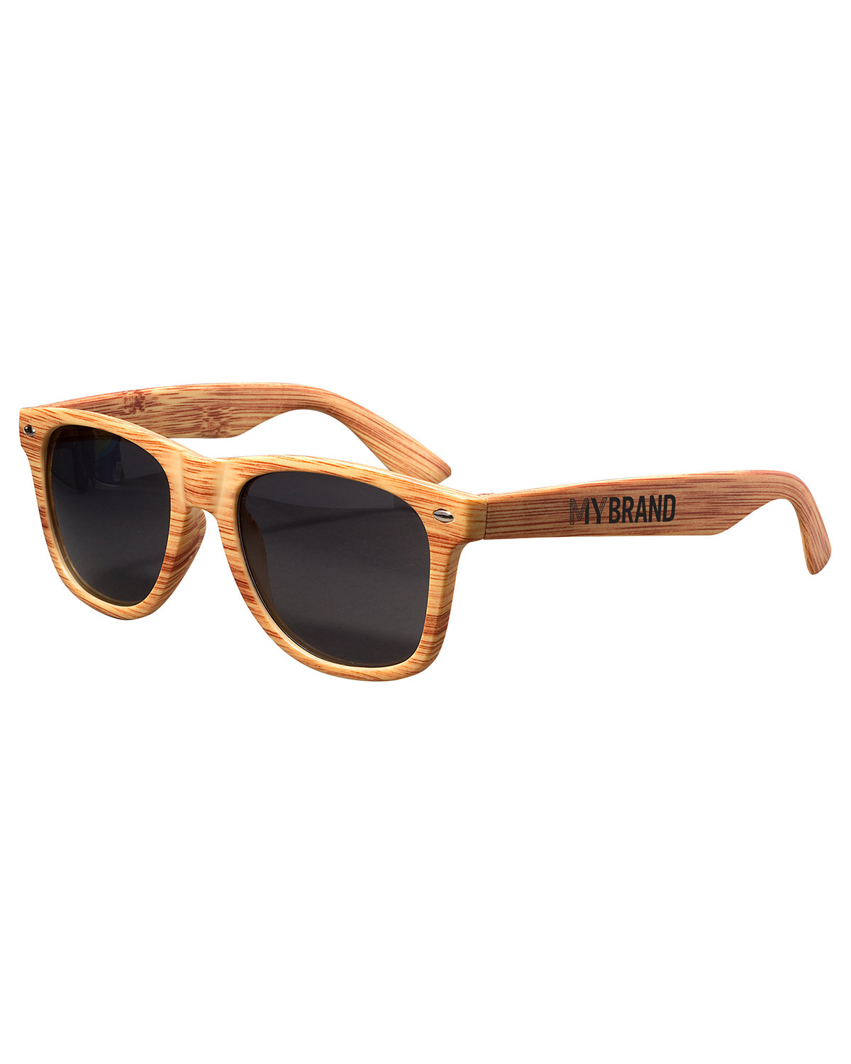 Picture of Woodtone Woodgrain Sunglasses.