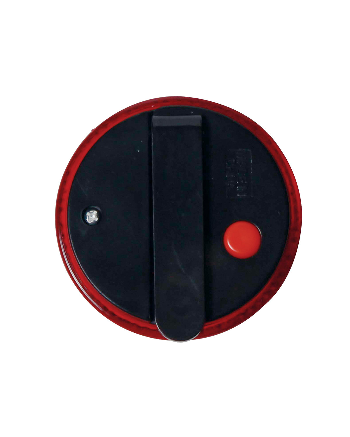 Picture of Round Flashing Clip On Safety Button.