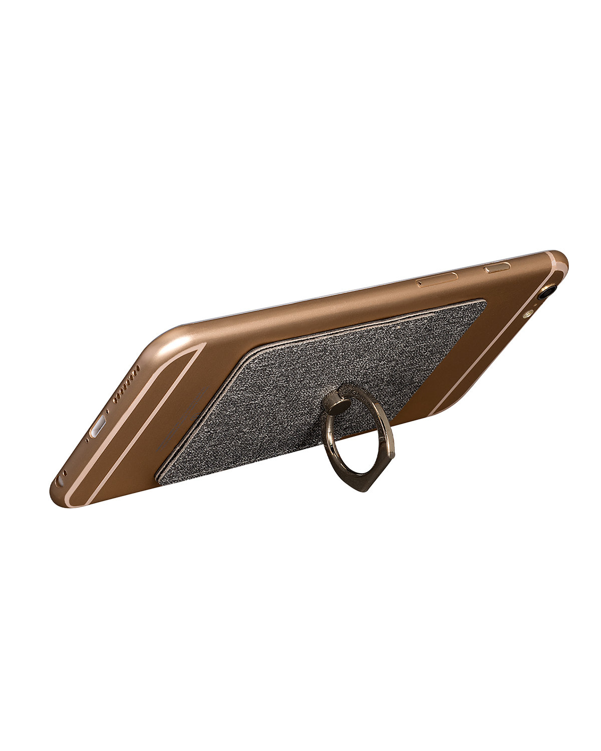 Picture of RFID Phone Pocket With Metal Ring Phone Stand.