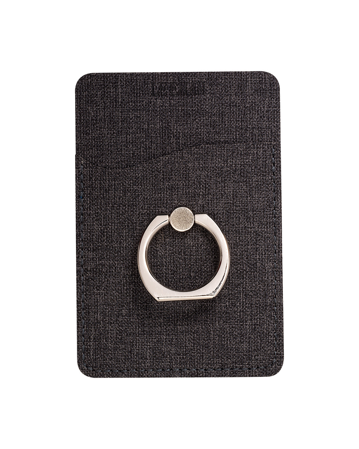 Picture of RFID Phone Pocket With Metal Ring Phone Stand.