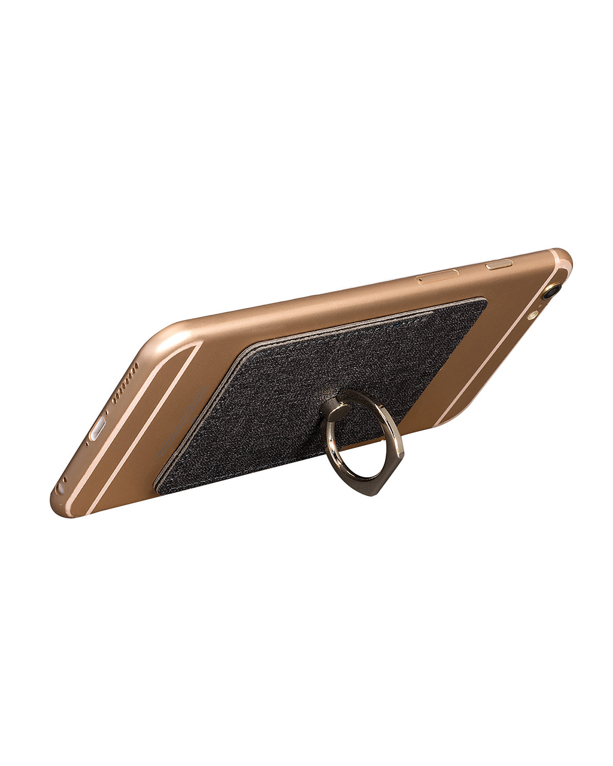 Picture of RFID Phone Pocket With Metal Ring Phone Stand.