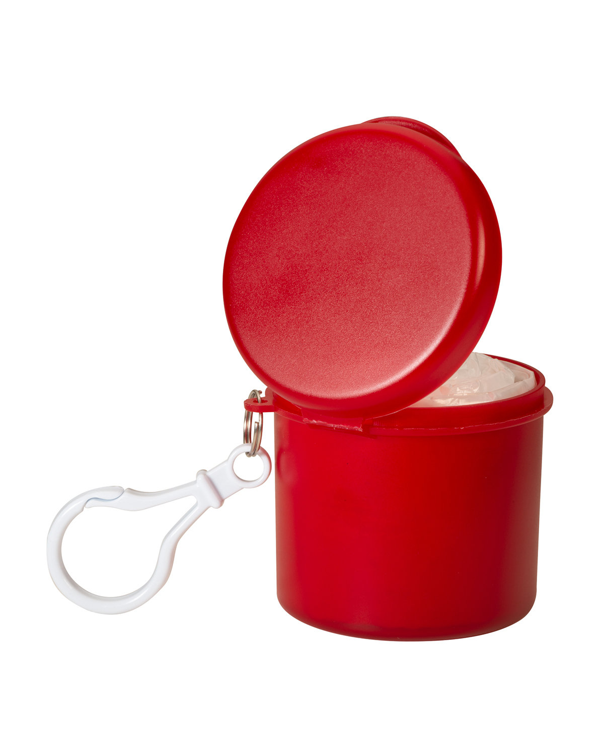 Picture of Poncho In Carabiner Case.