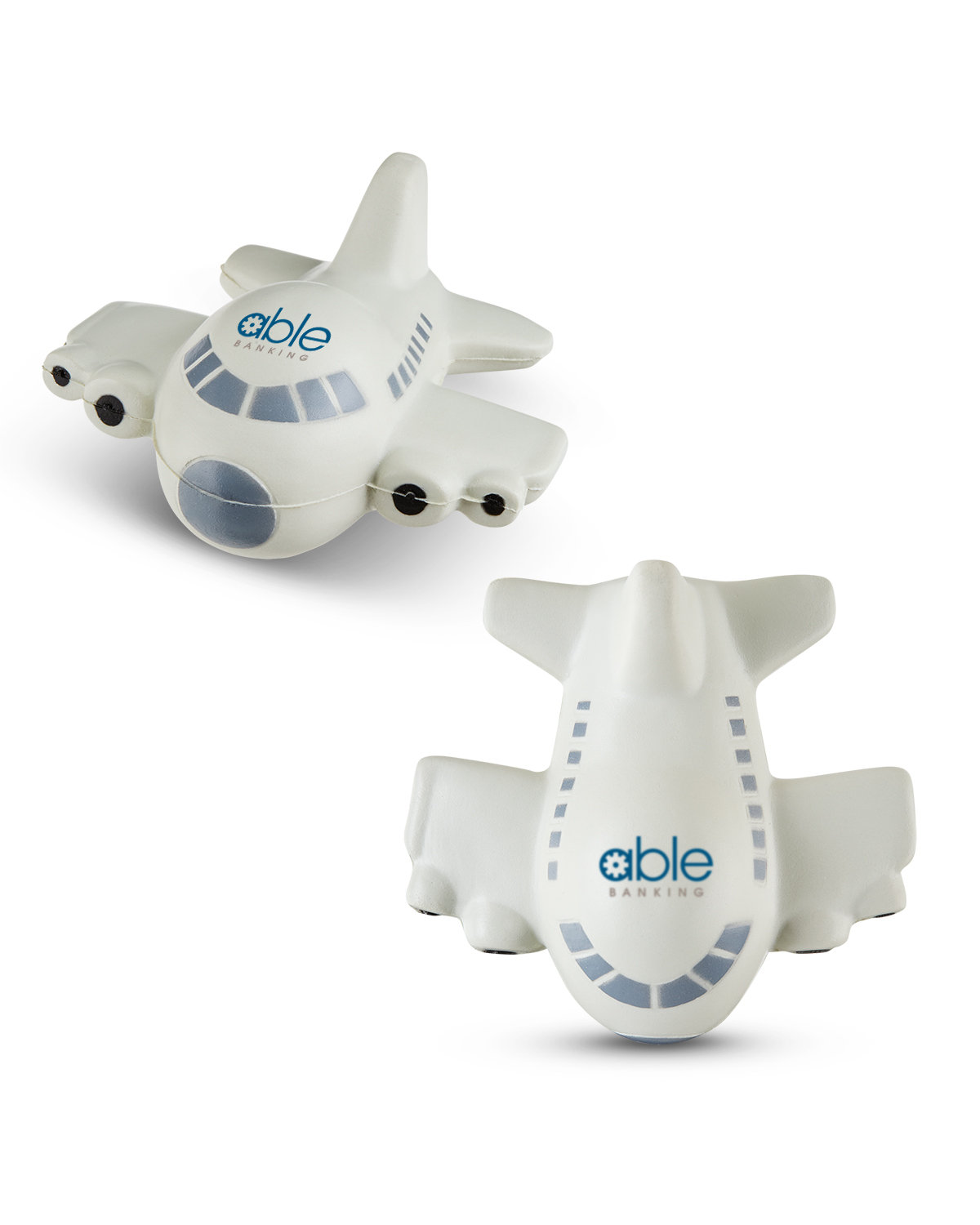 Picture of Airplane Shape Stress Ball.