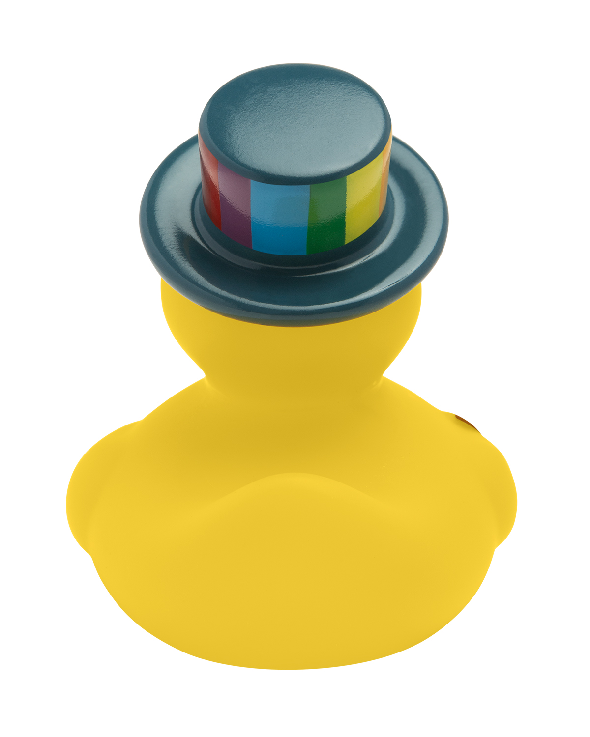 Picture of Rainbow Pride Rubber Duck.