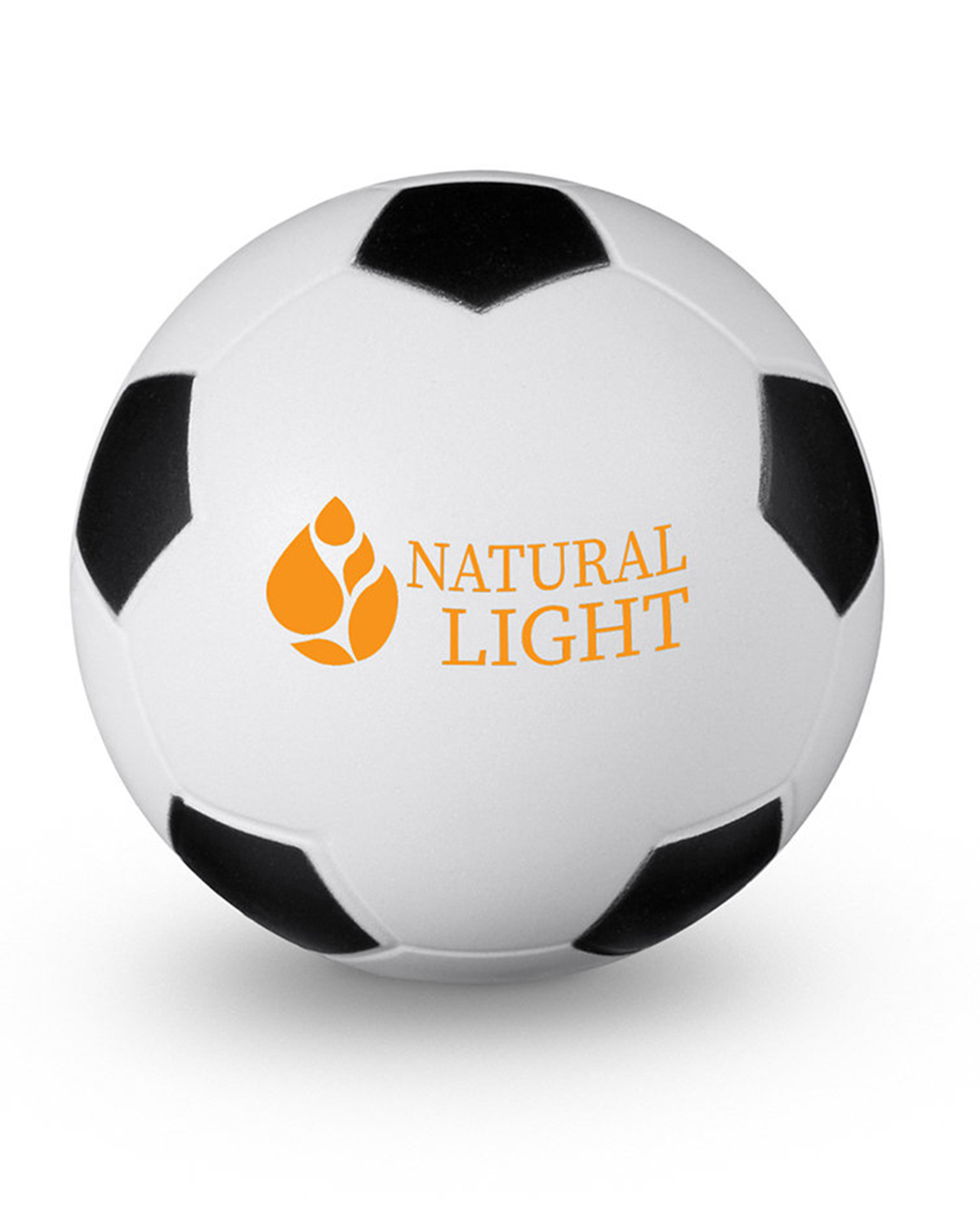 Picture of Soccer Ball Shape Super Squish Stress Ball Sensory Toy.