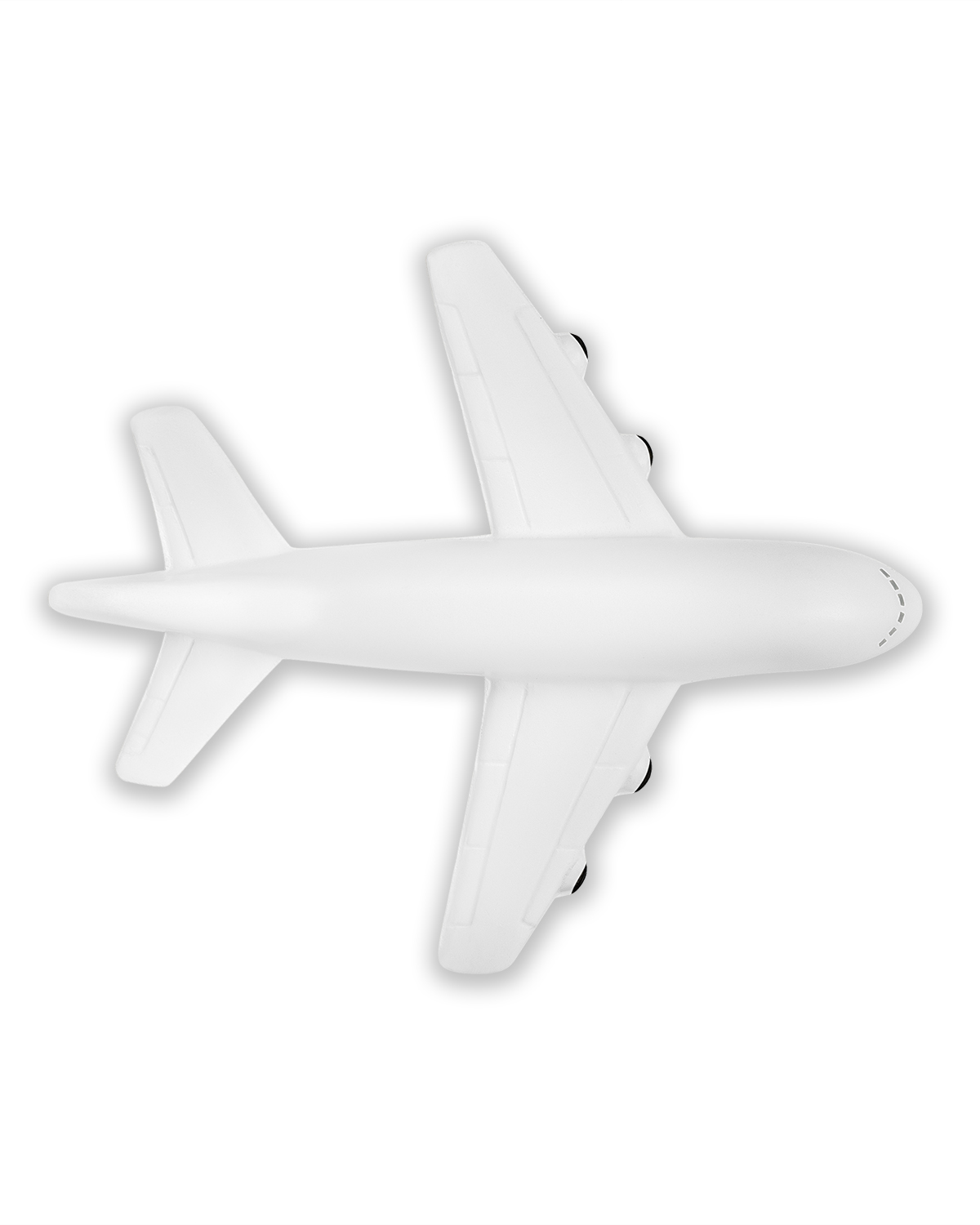 Picture of Passenger Airplane Shape Stress Ball.