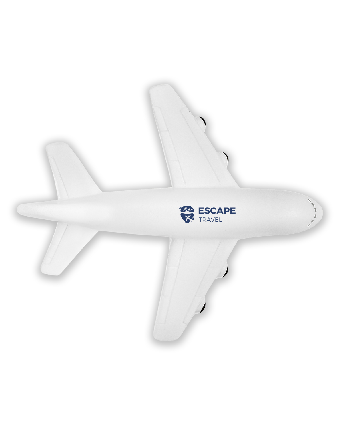 Picture of Passenger Airplane Shape Stress Ball.